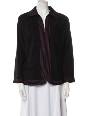 St. John Sport Striped Jacket