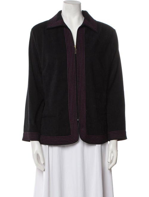 St. John Sport Striped Jacket