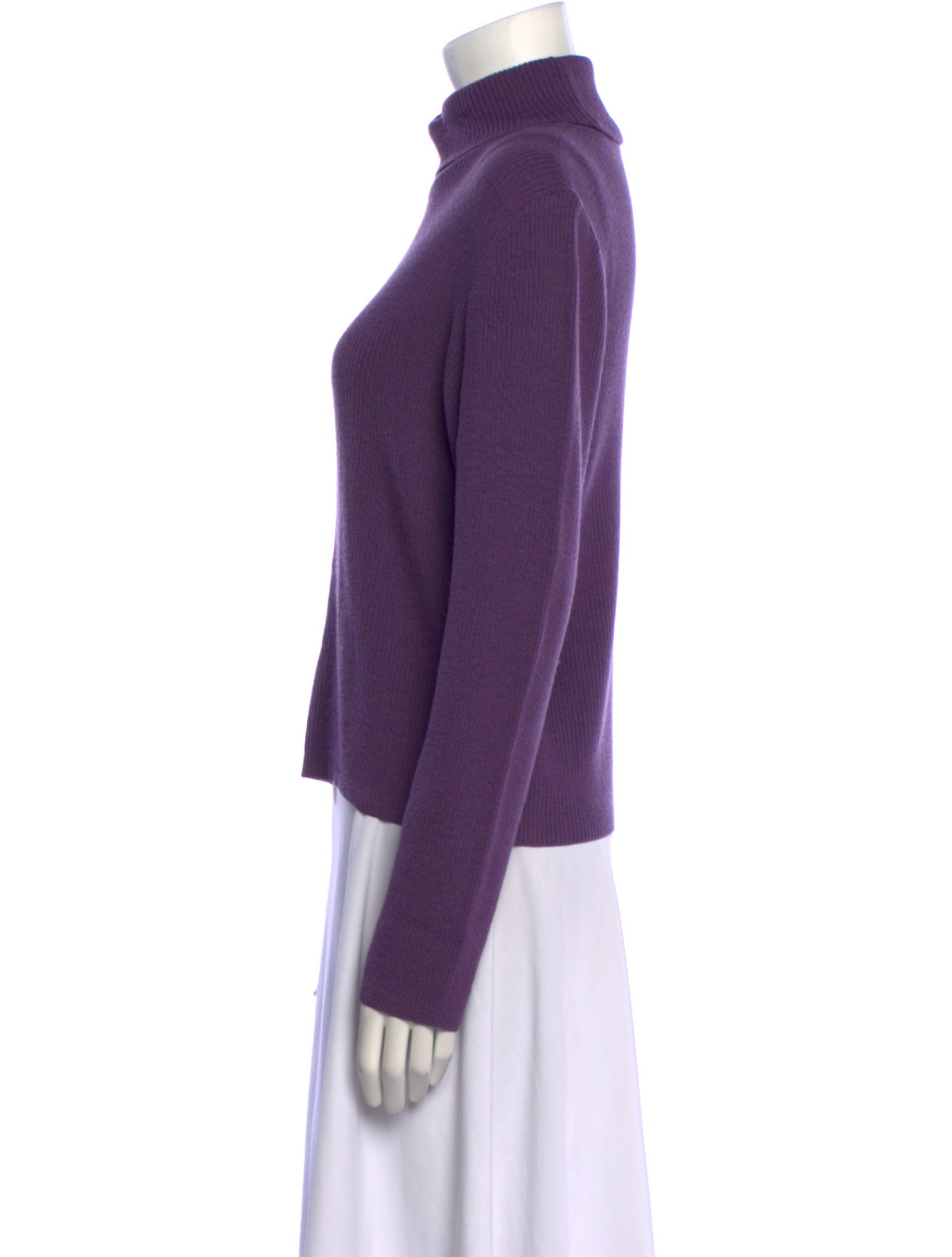 St. John Sport Wool Turtleneck Sweater