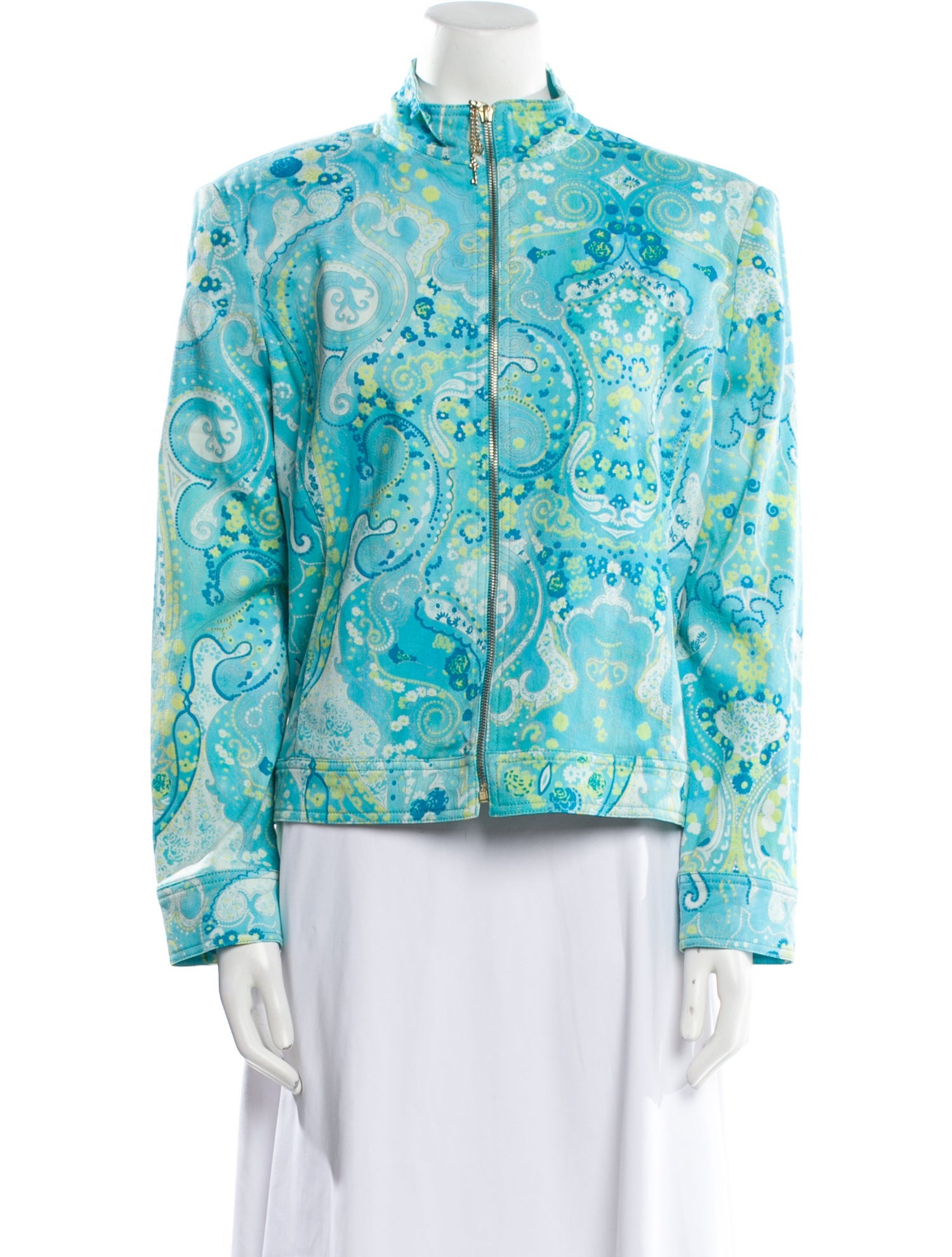 St. John Sport Paisley Print Set