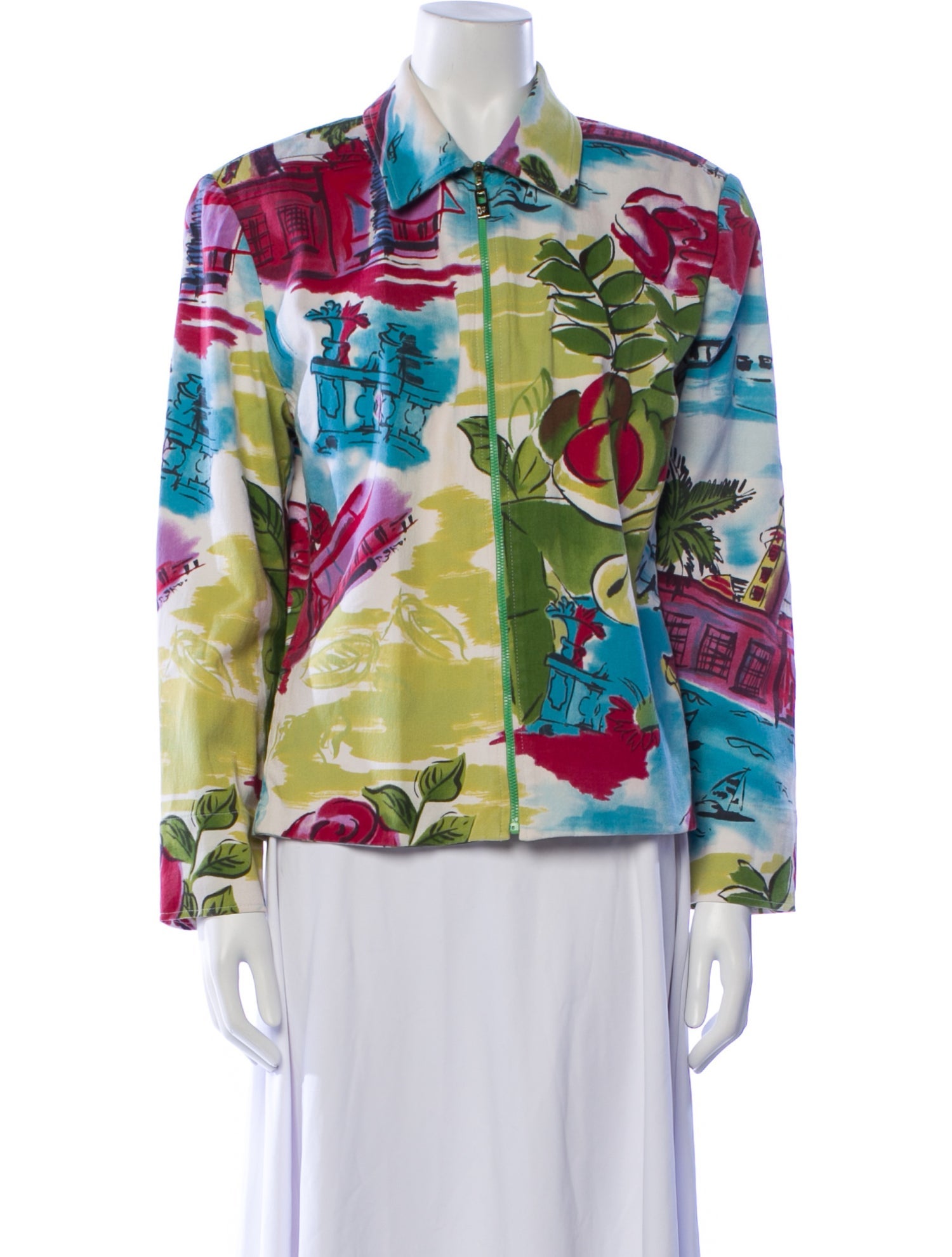 St. John Sport Printed Blazer