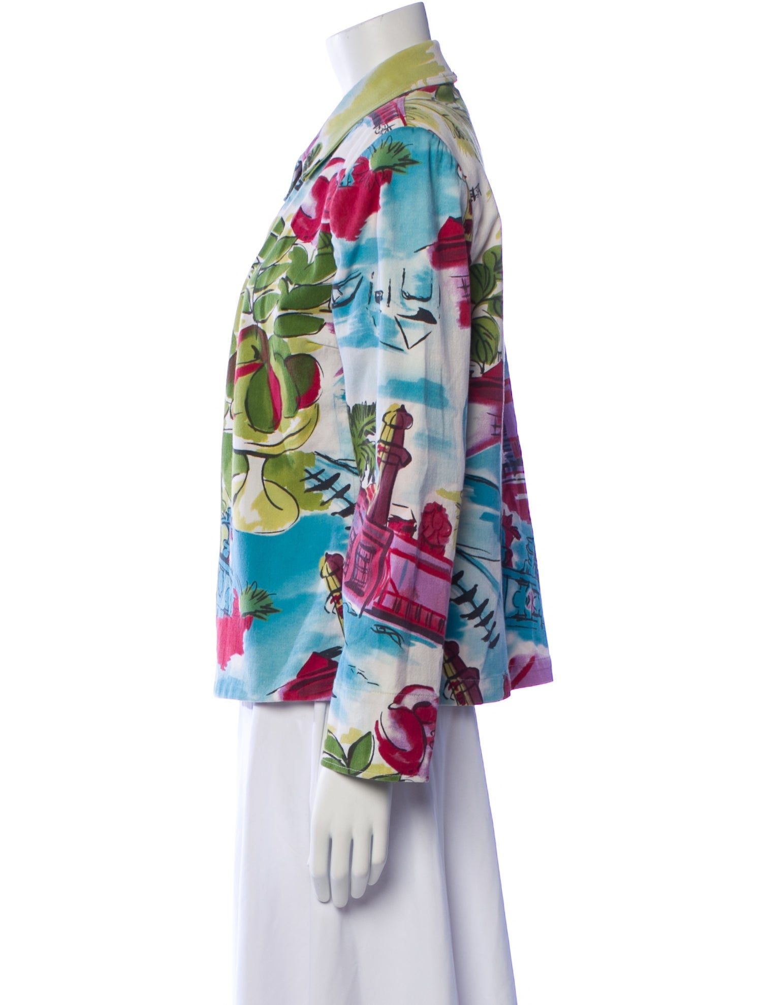 St. John Sport Printed Blazer