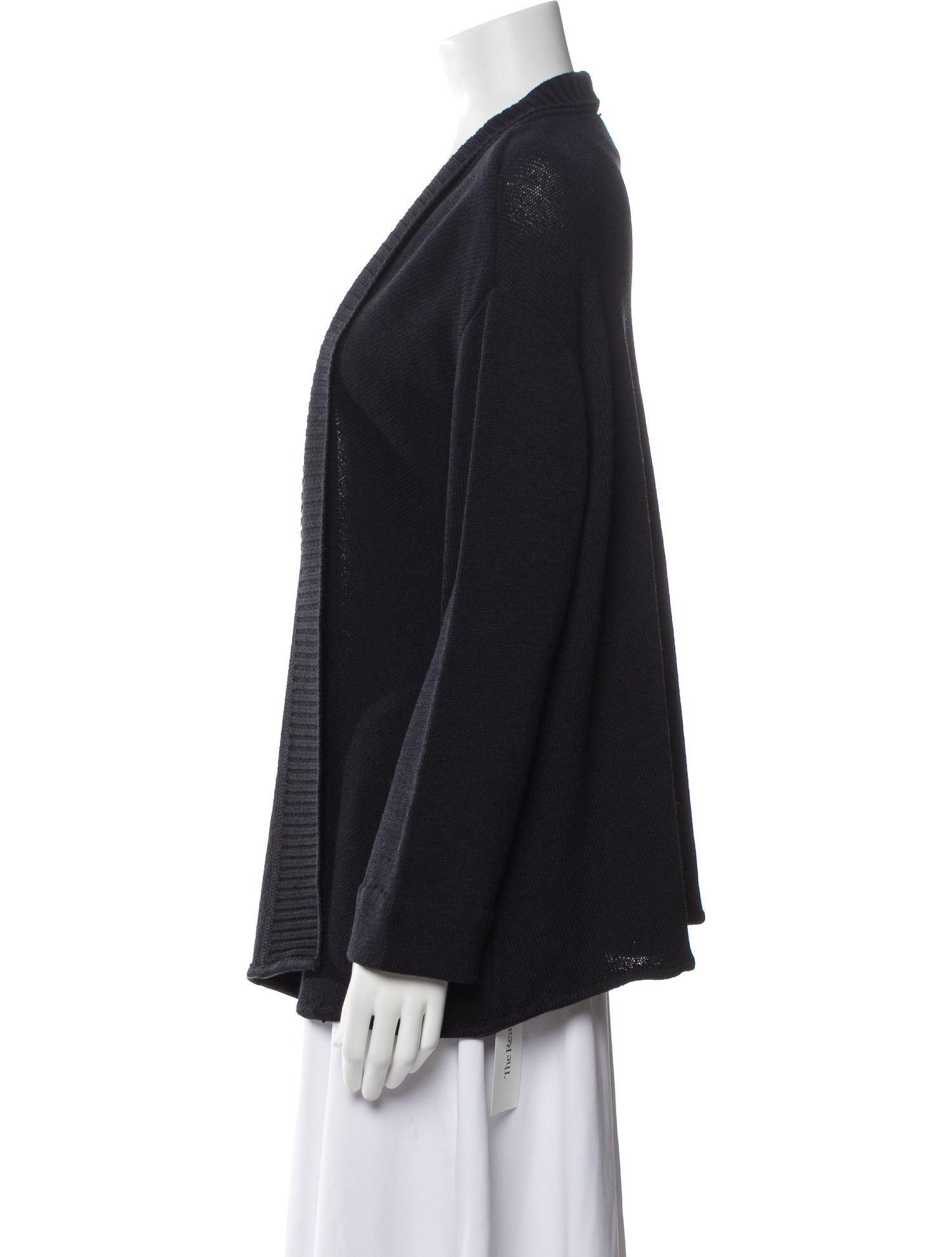 St. John Sport Wool Open Front Sweater