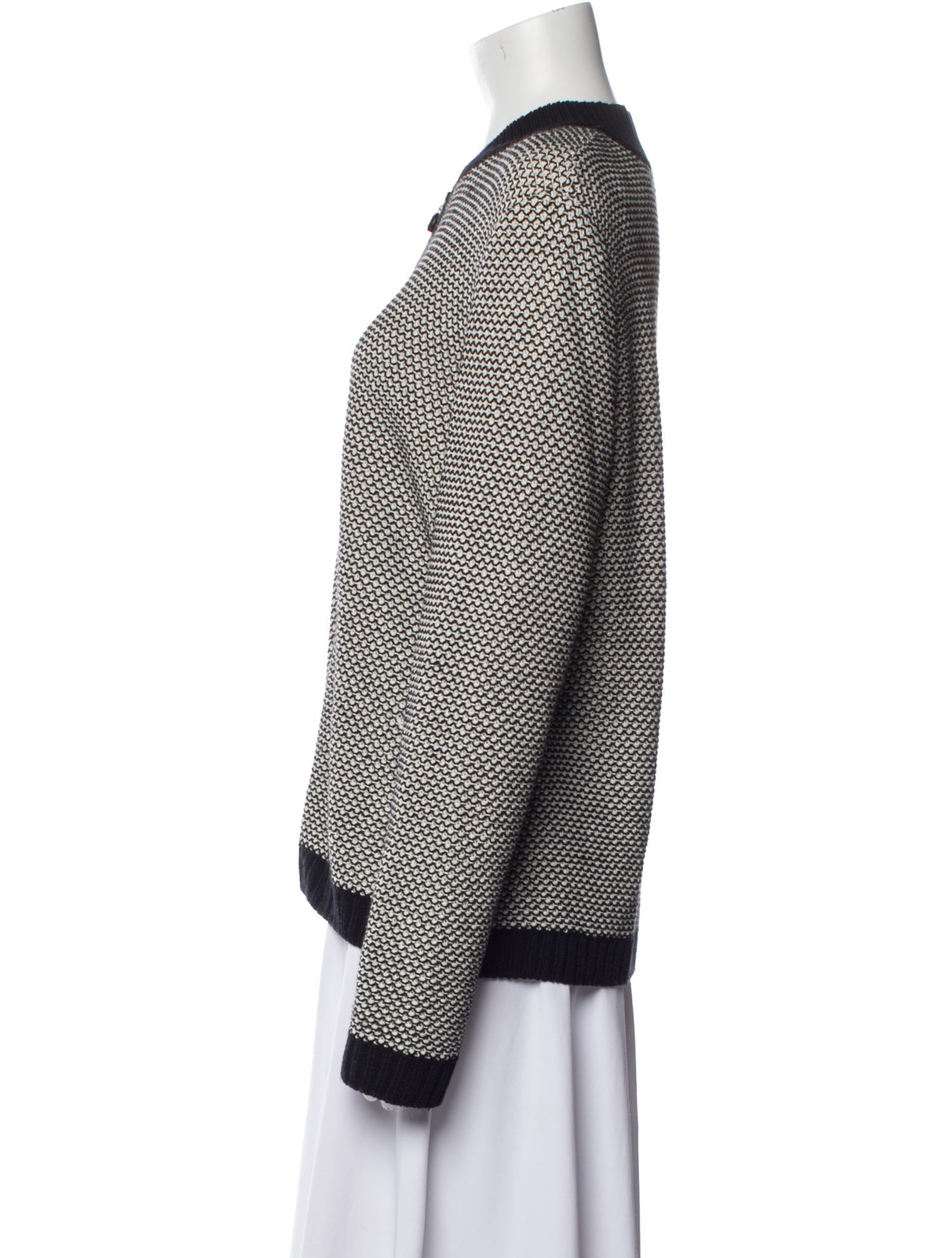 St. John Sport Wool Striped Evening Jacket
