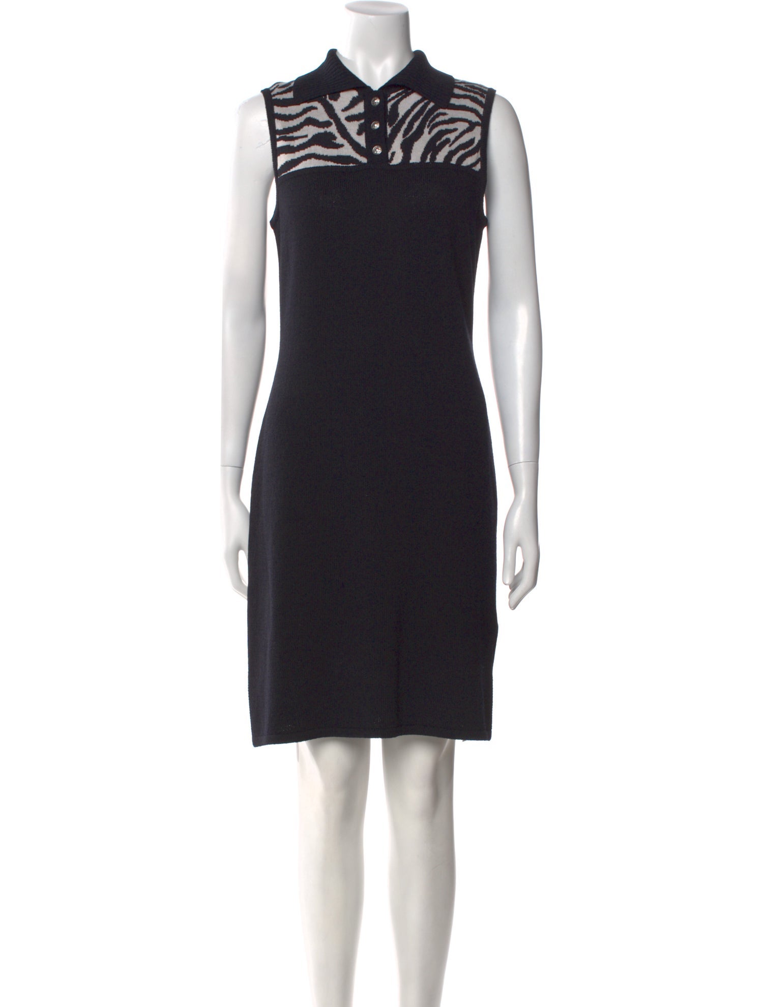 St. John Sport Wool Mini Dress