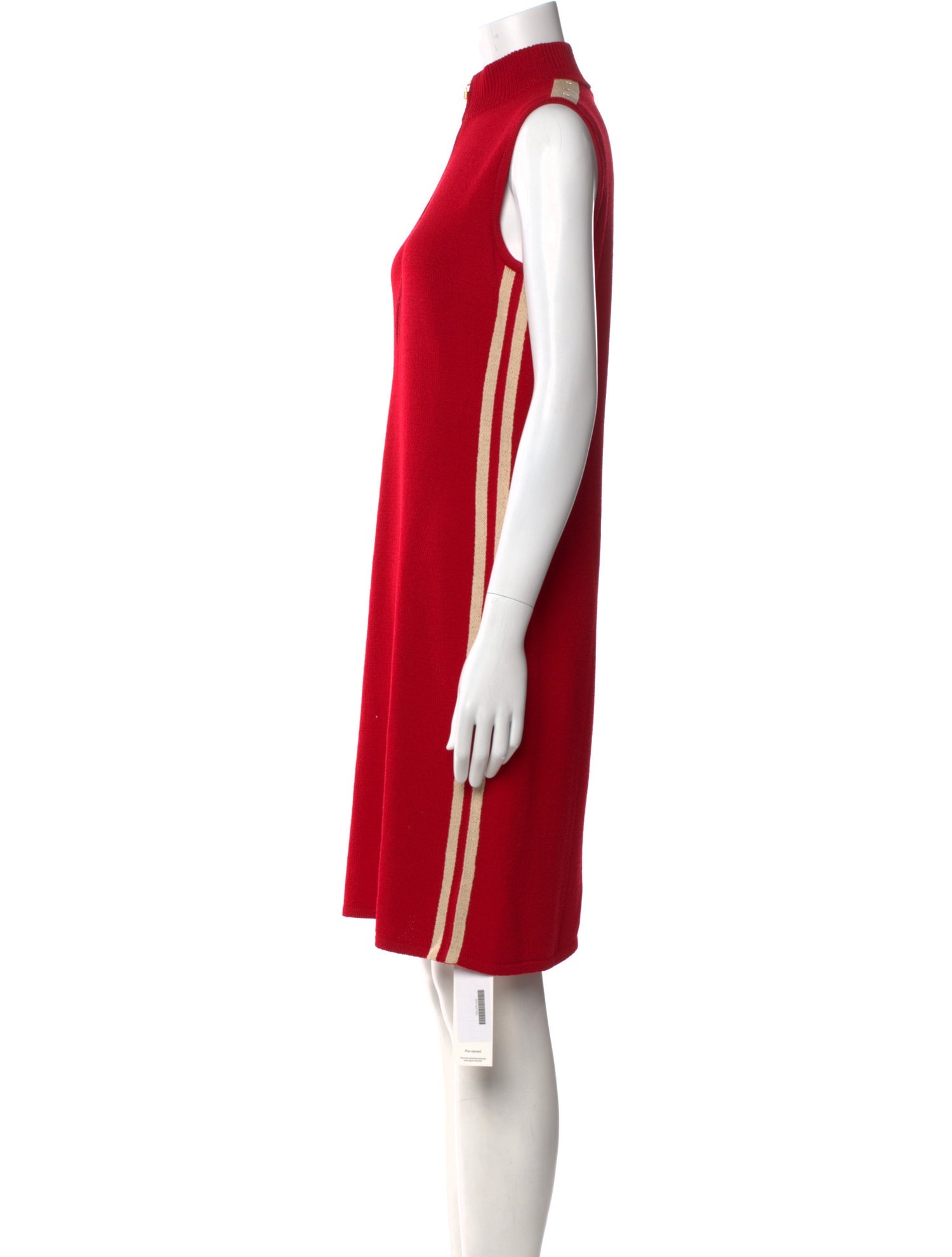 St. John Sport Wool Knee-Length Dress