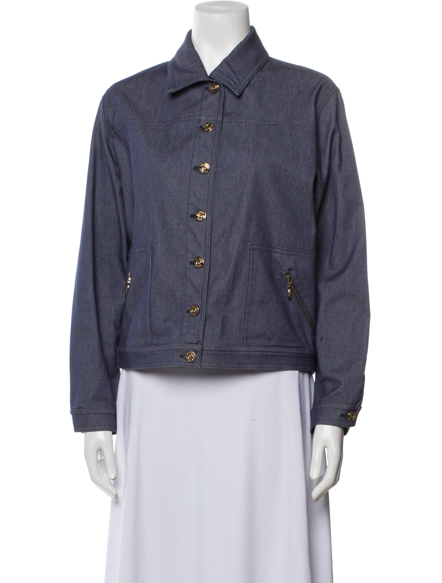 St. John Sport Denim Jacket