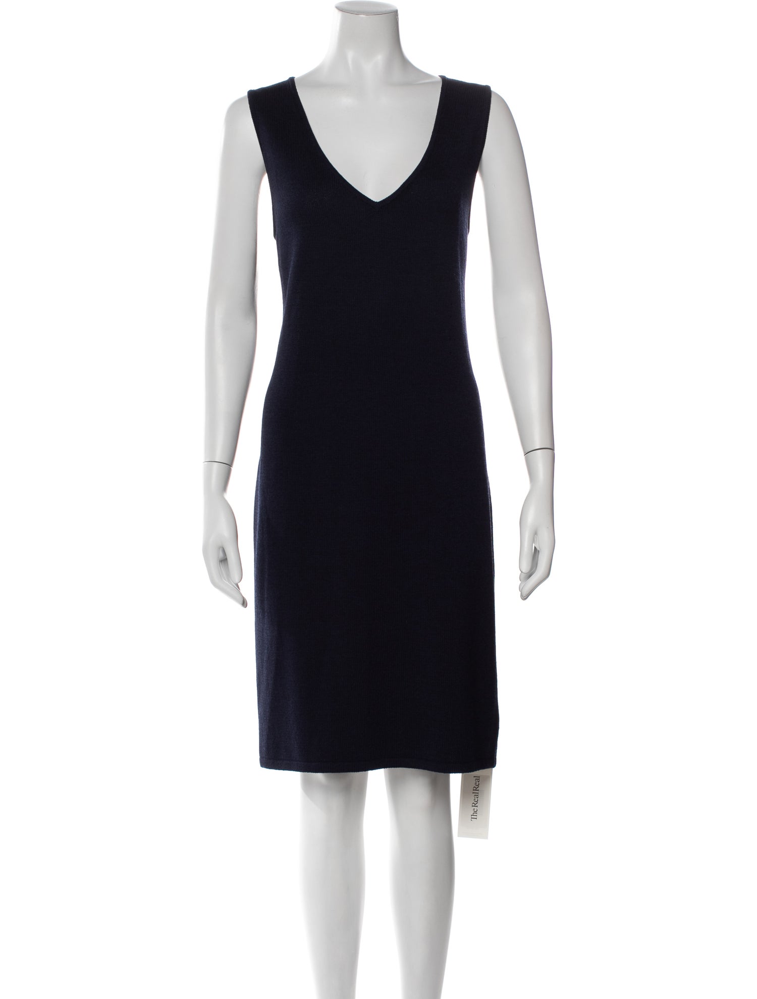 St. John Sport Wool Knee-Length Dress