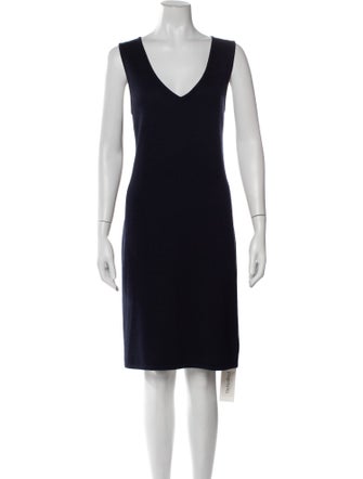 St. John Sport Wool Knee-Length Dress
