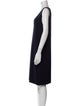 St. John Sport Wool Knee-Length Dress