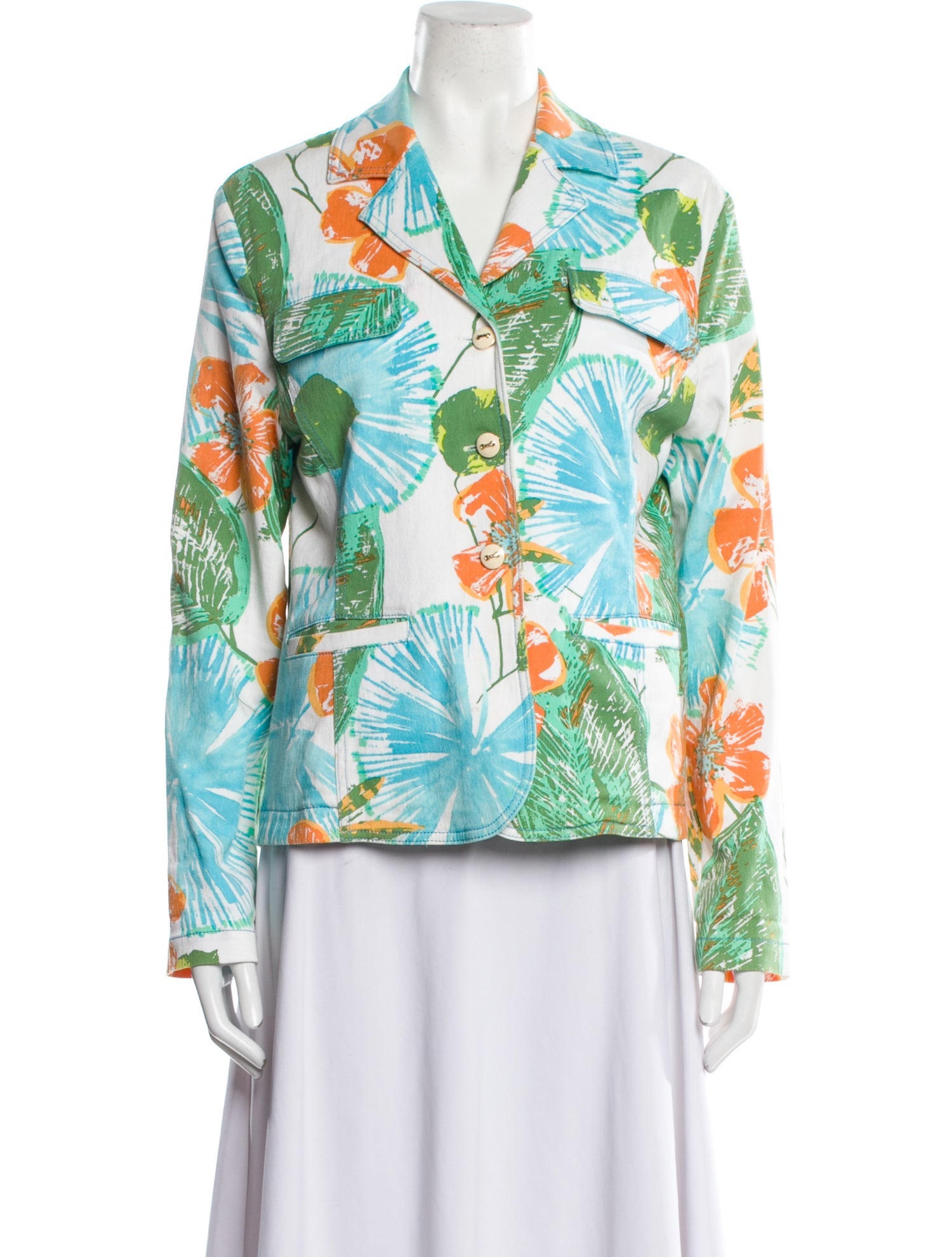 St. John Sport Printed Blazer