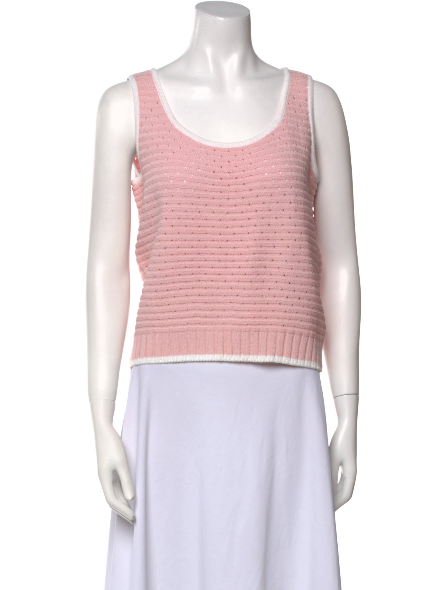 St. John Sport Wool Scoop Neck Sweater