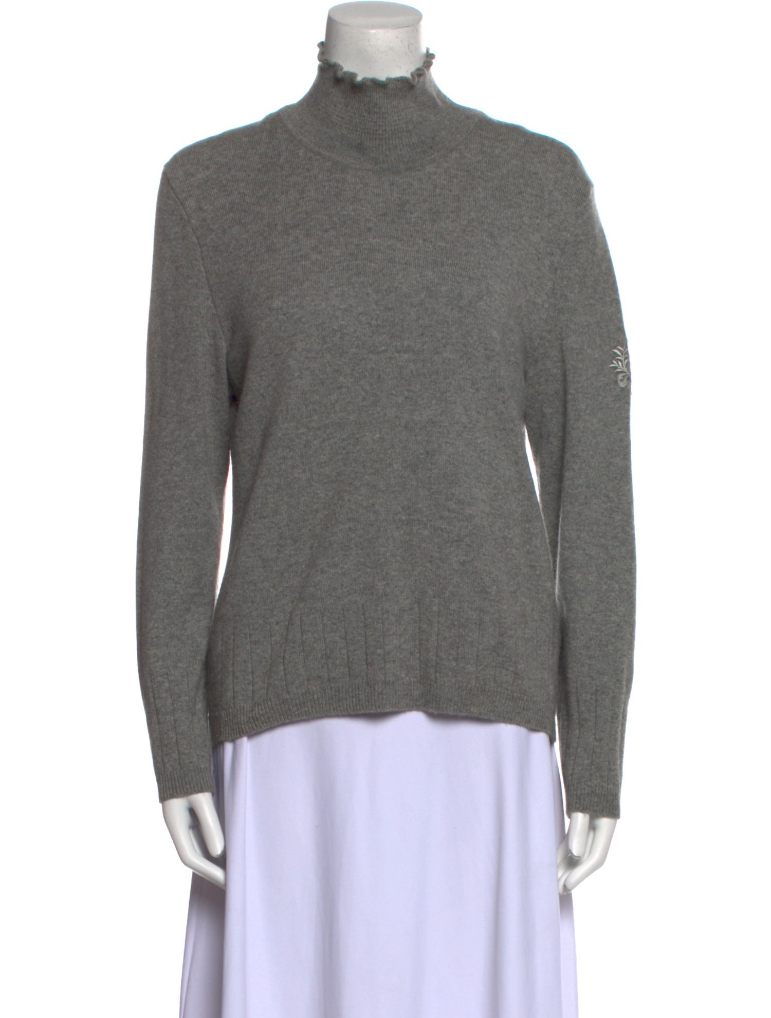 St. John Sport Cashmere Turtleneck Sweater