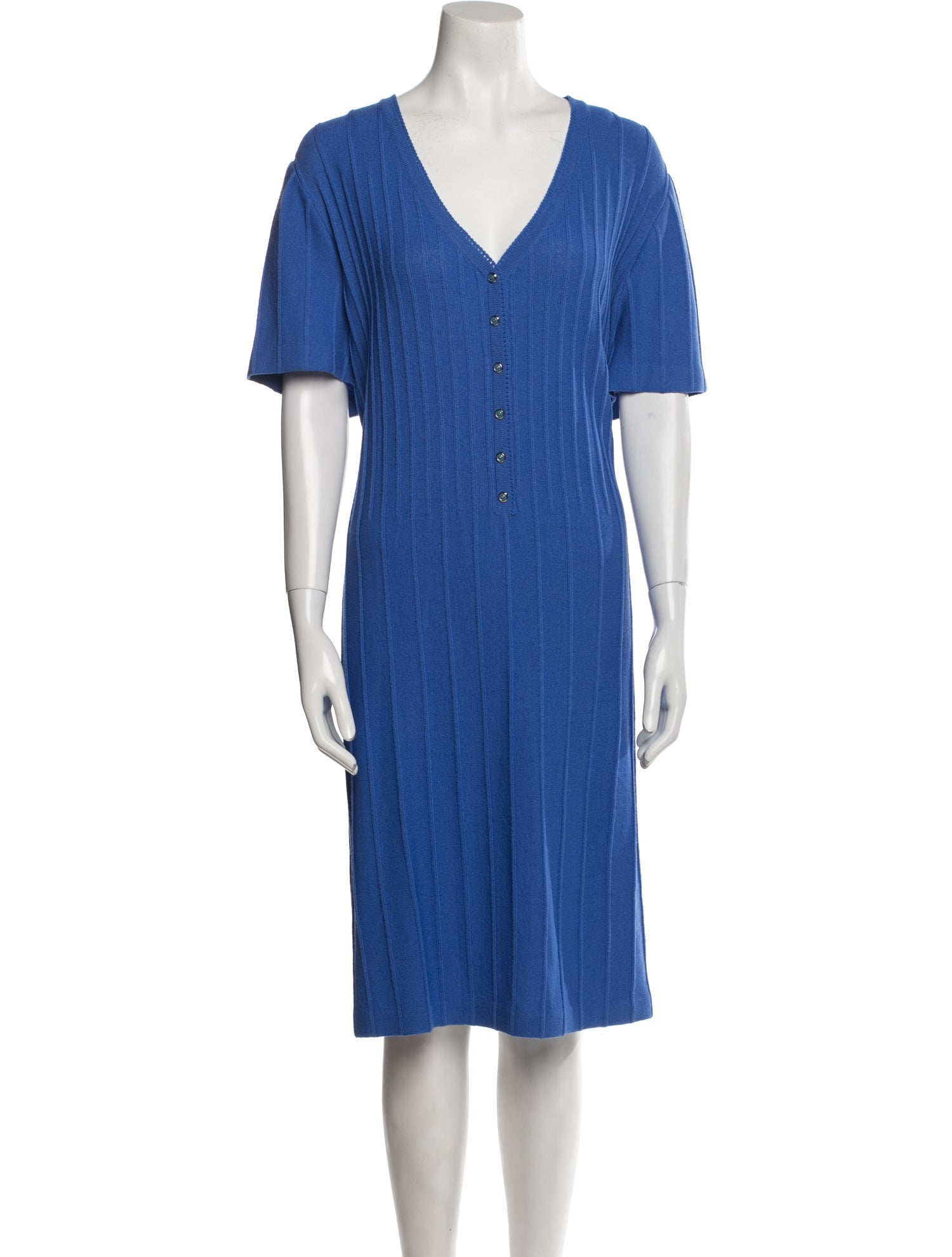St. John Sport Wool Knee-Length Dress