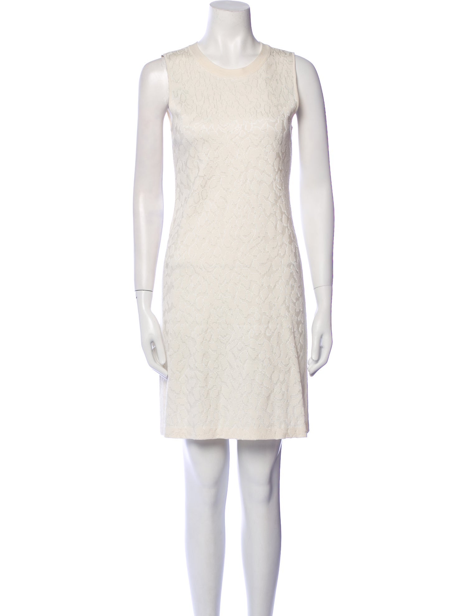 St. John Sport Crew Neck Mini Dress