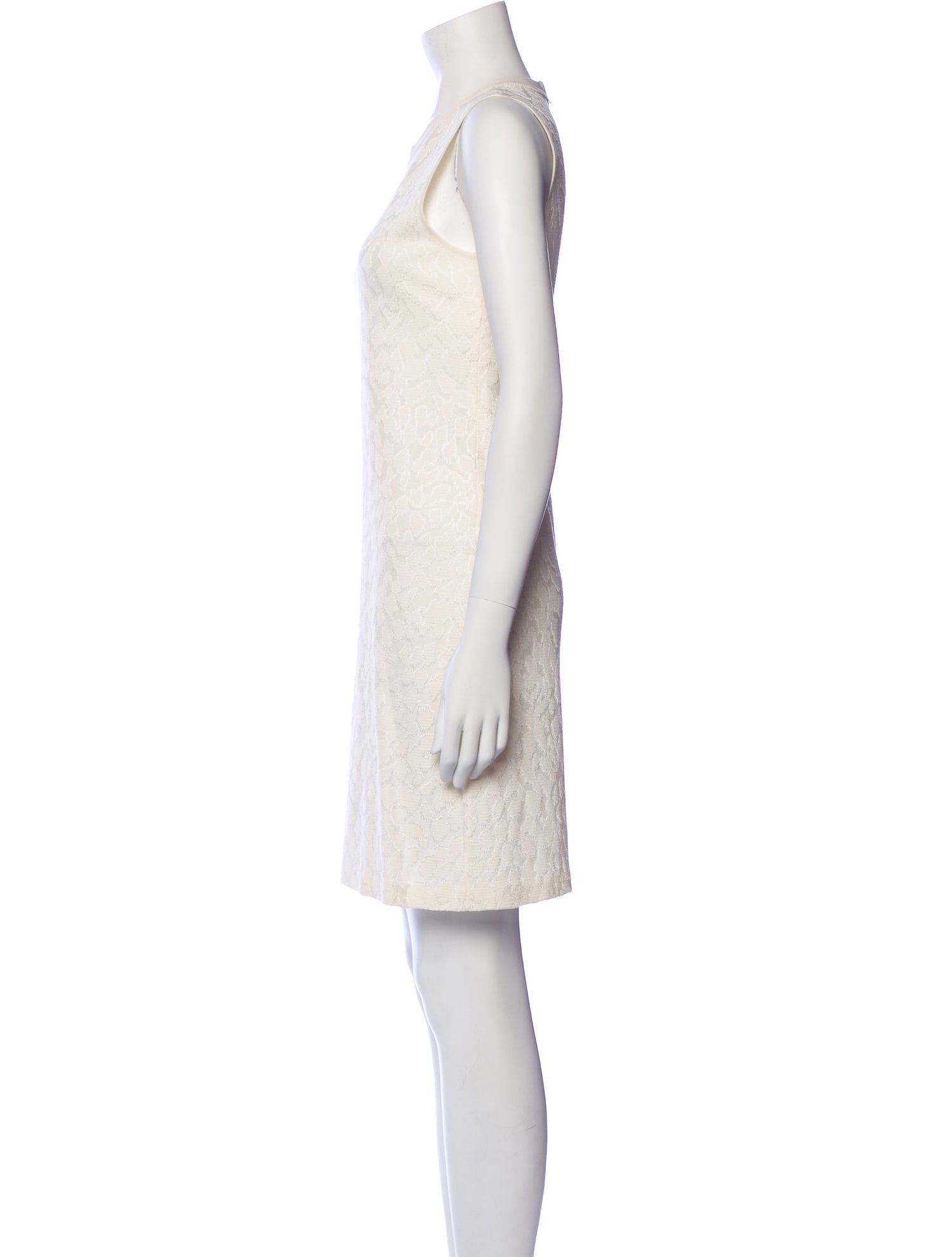 St. John Sport Crew Neck Mini Dress