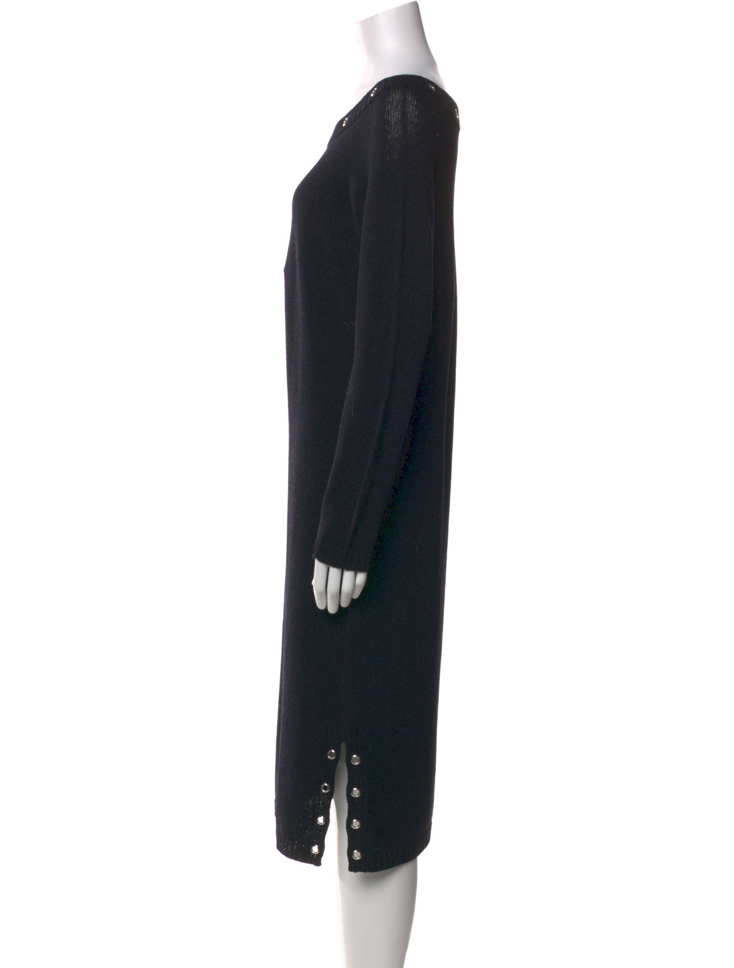 St. John Sport Wool Midi Length Dress