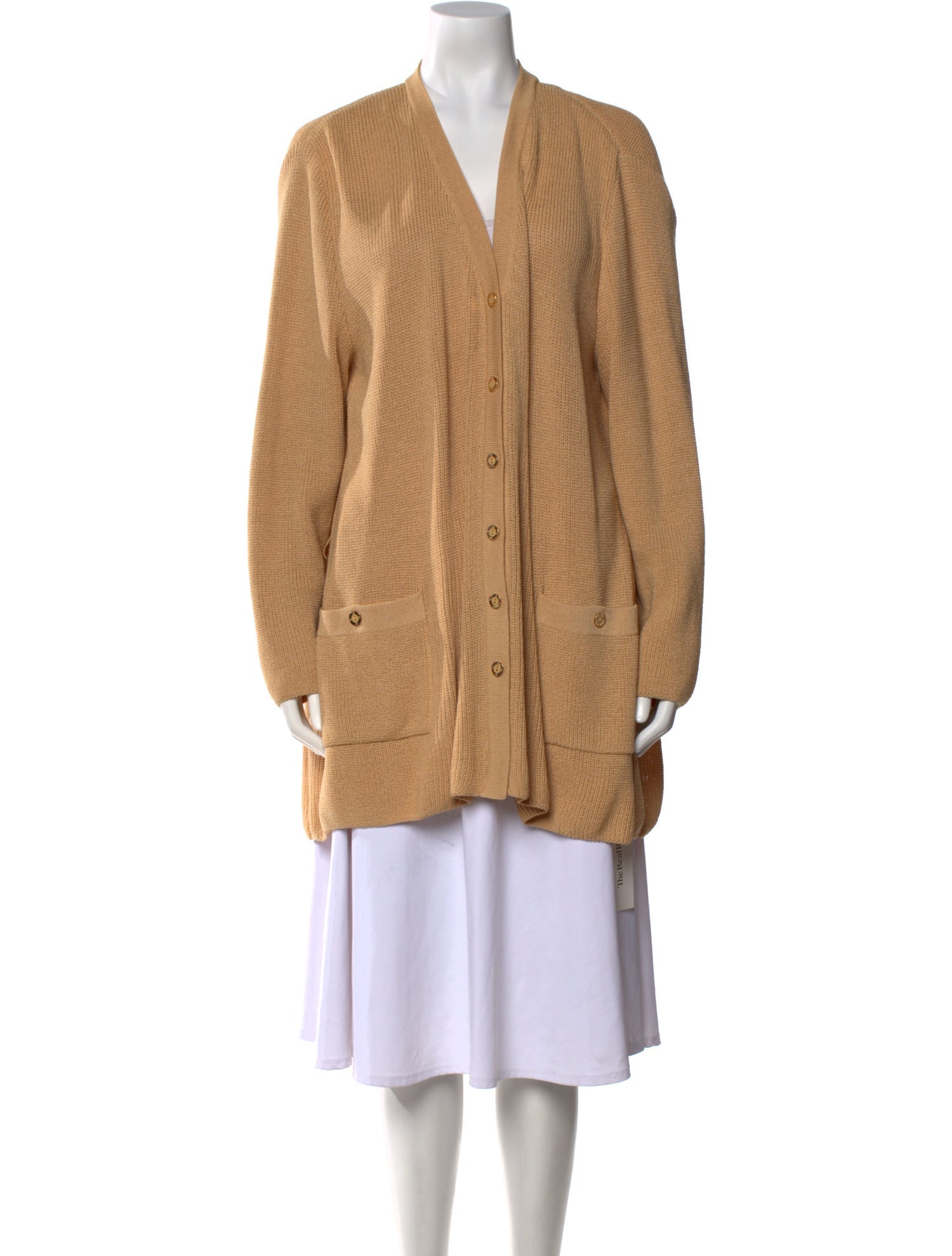 St. John Sport Wool V-Neck Sweater