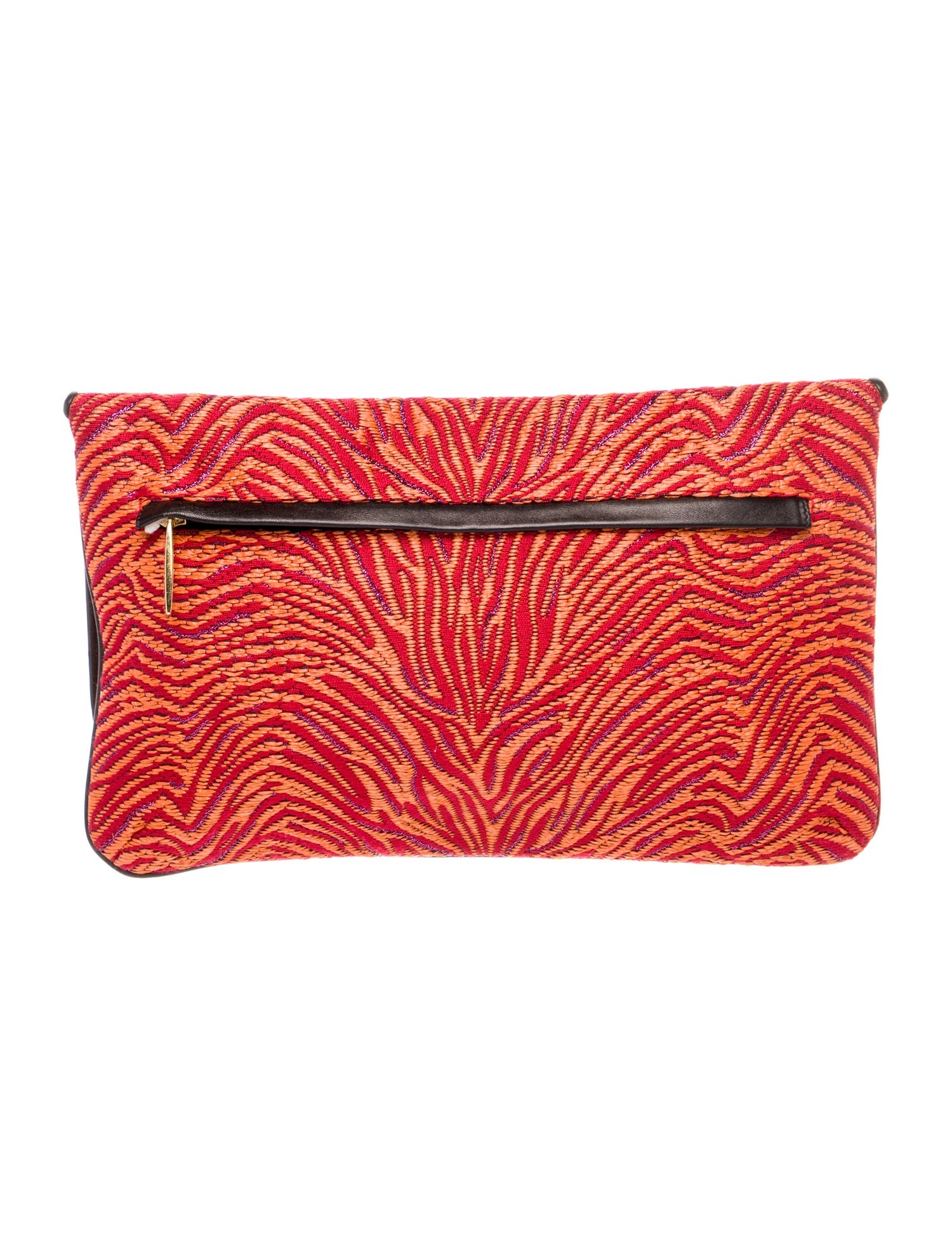 St. John Sport Raffia Clutch