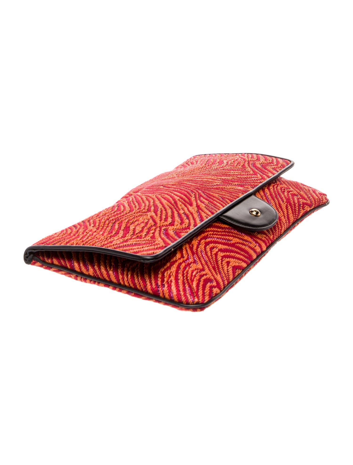 St. John Sport Raffia Clutch