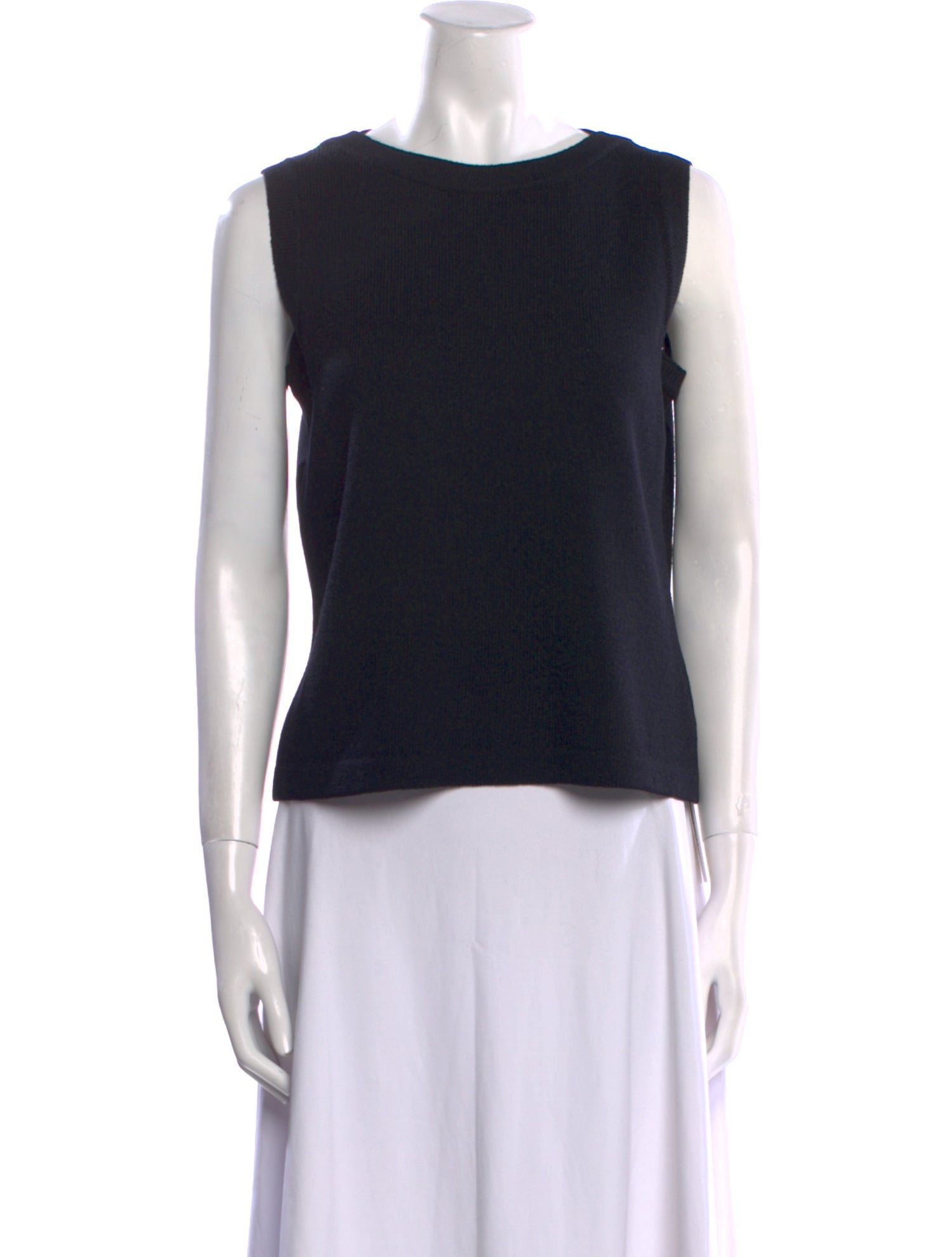 St. John Sport Wool Scoop Neck Sweater