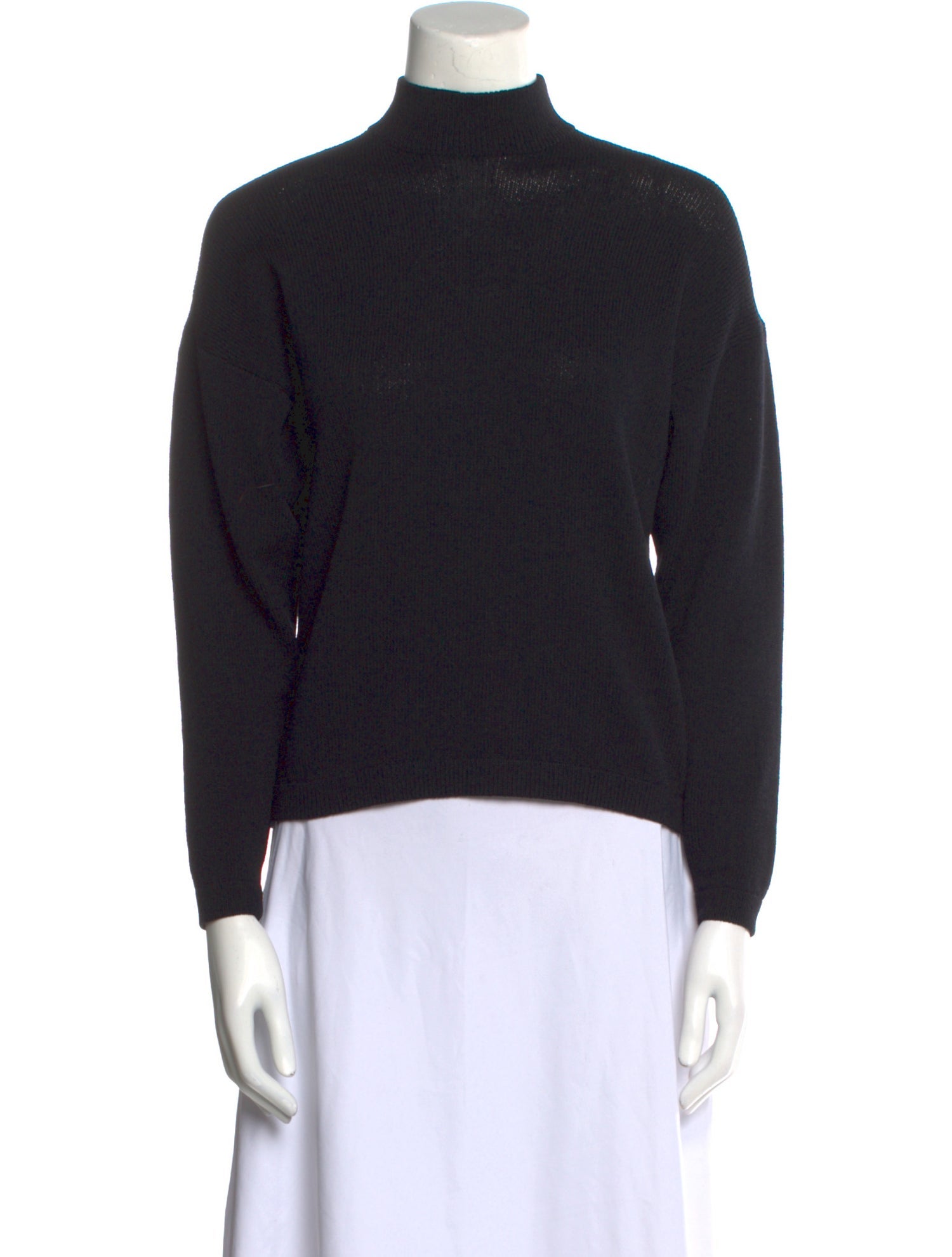 St. John Sport Mock Neck Sweater