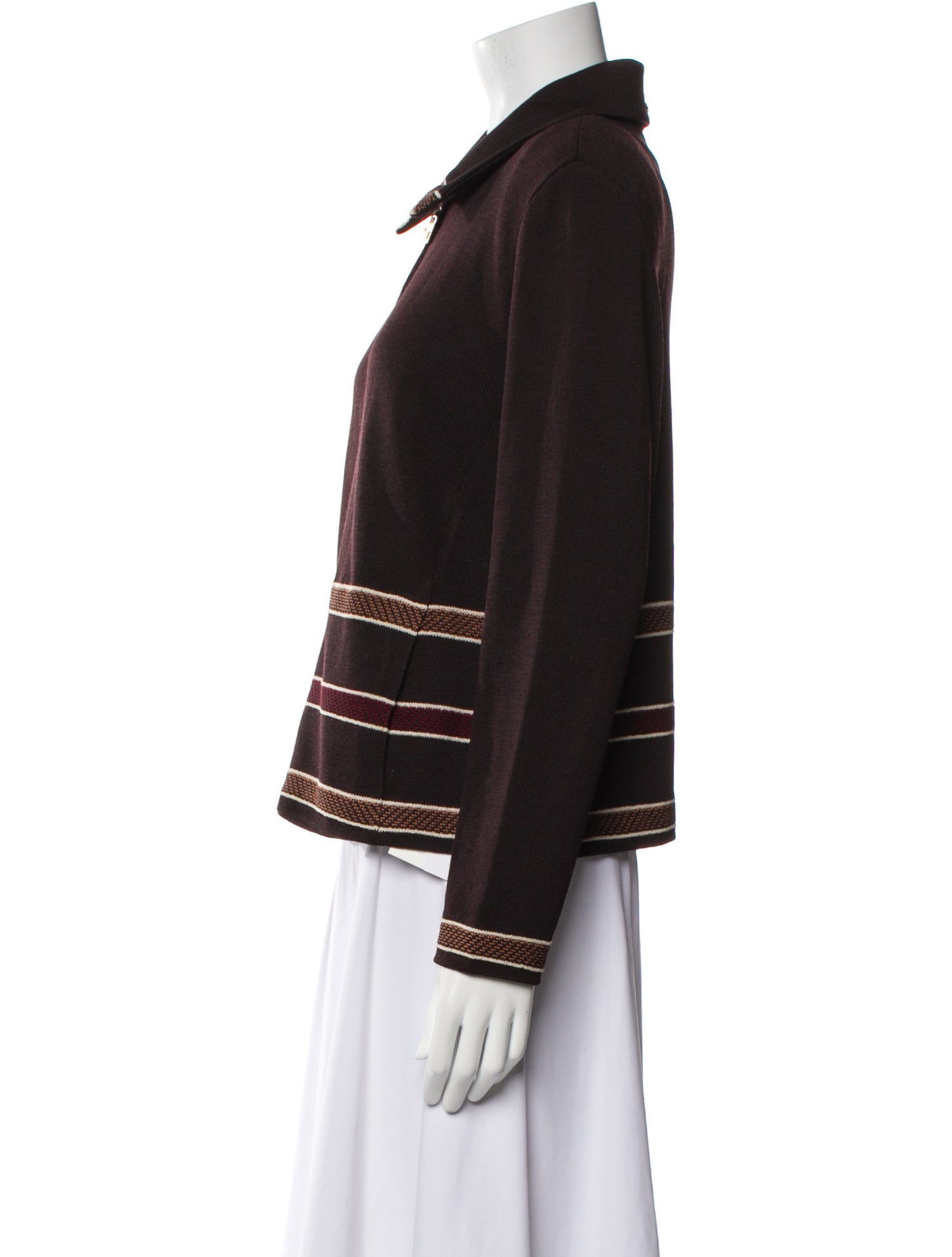 St. John Sport Striped Blazer