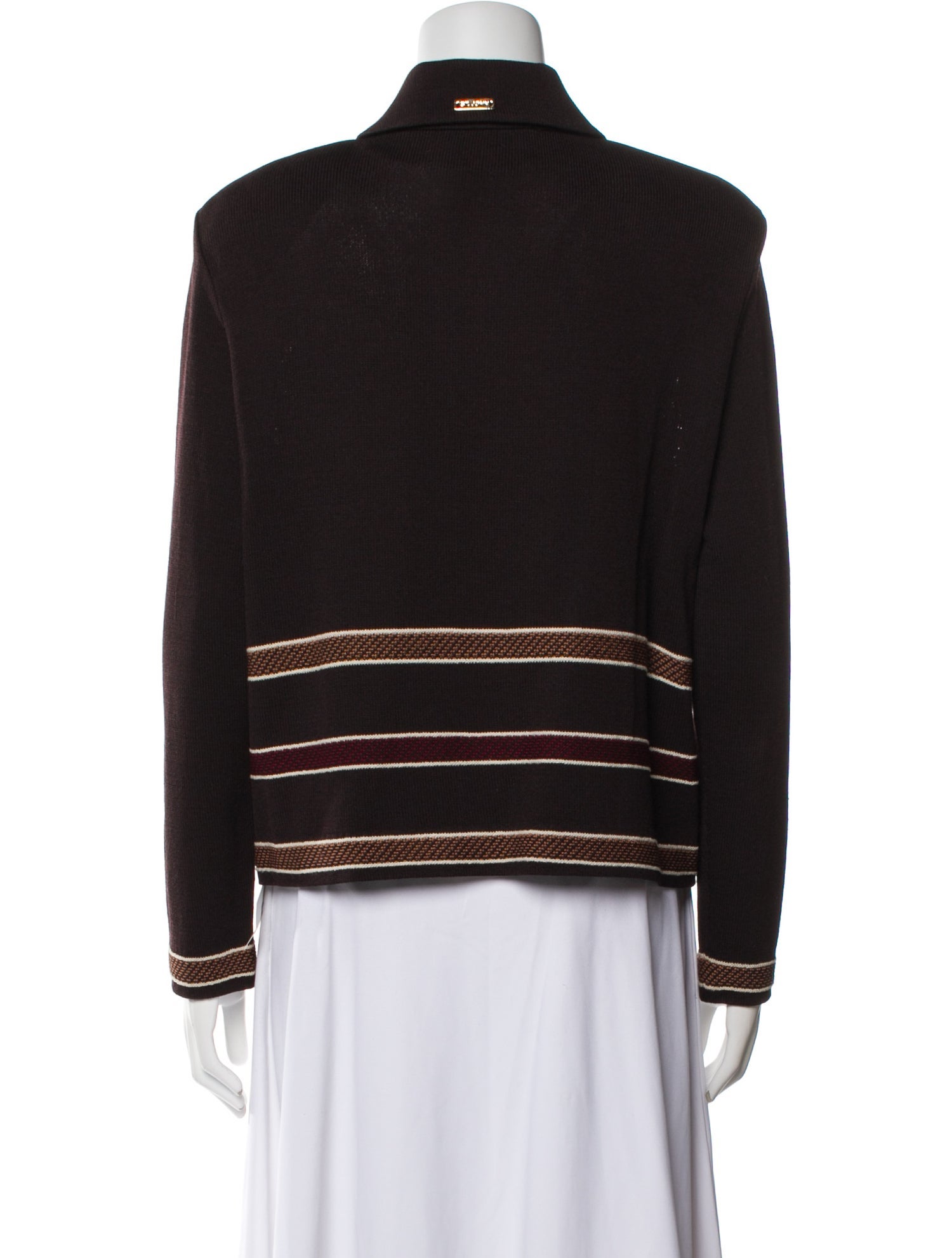 St. John Sport Striped Blazer