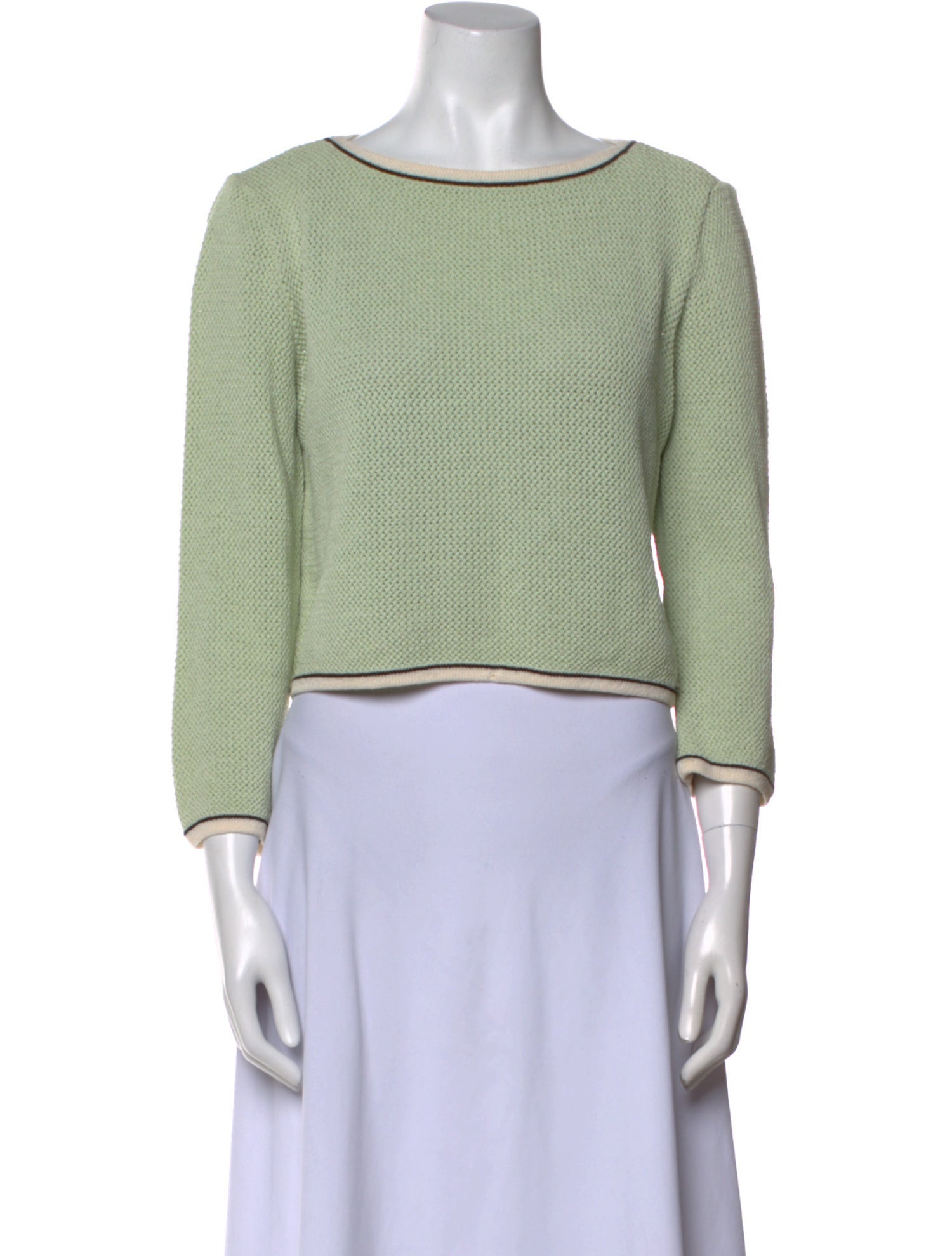 St. John Sport Bateau Neckline Sweater