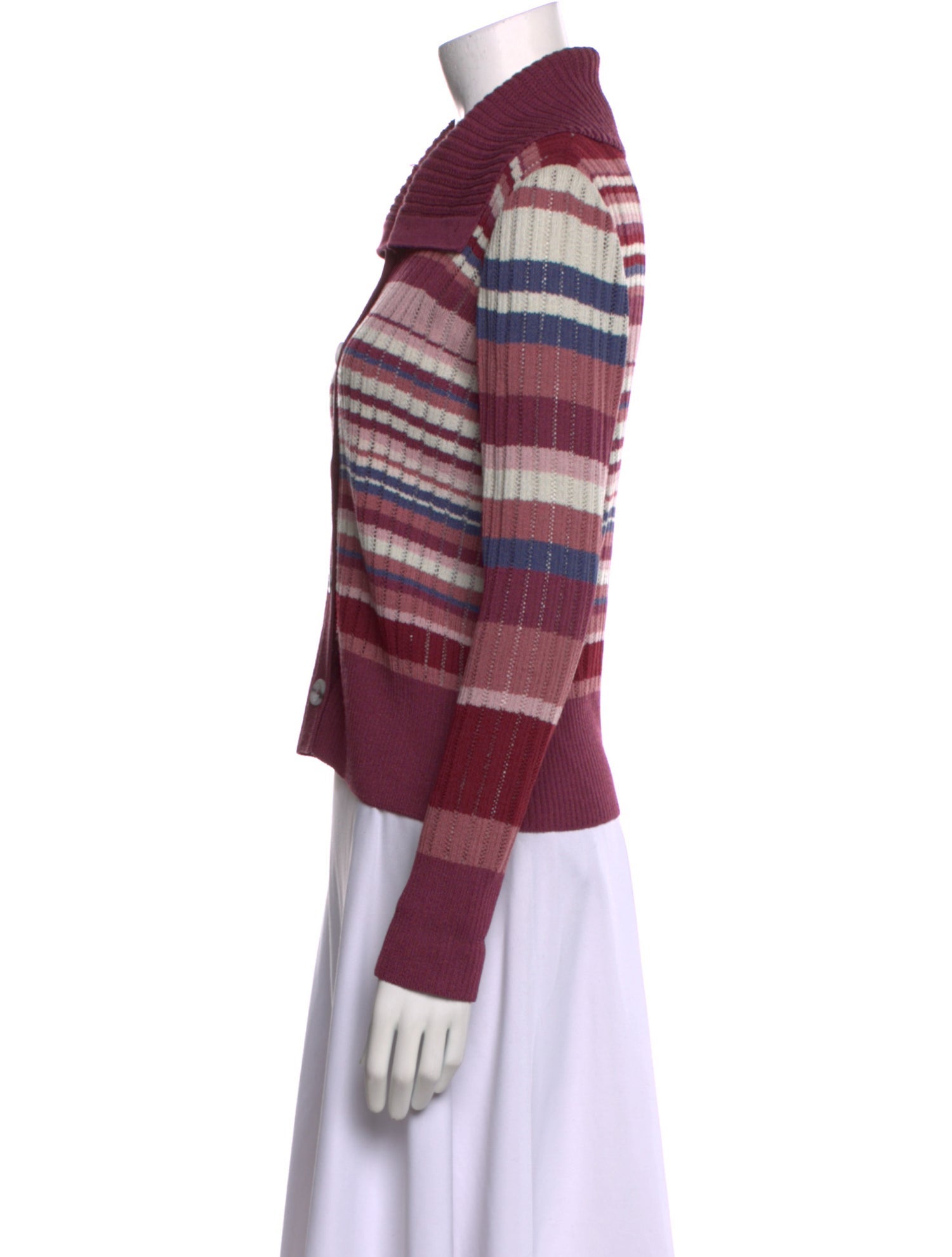 St. John Sport Striped Sweater