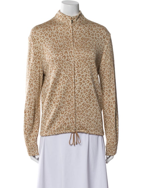 St. John Sport Animal Print Jacket