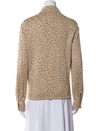 St. John Sport Animal Print Jacket
