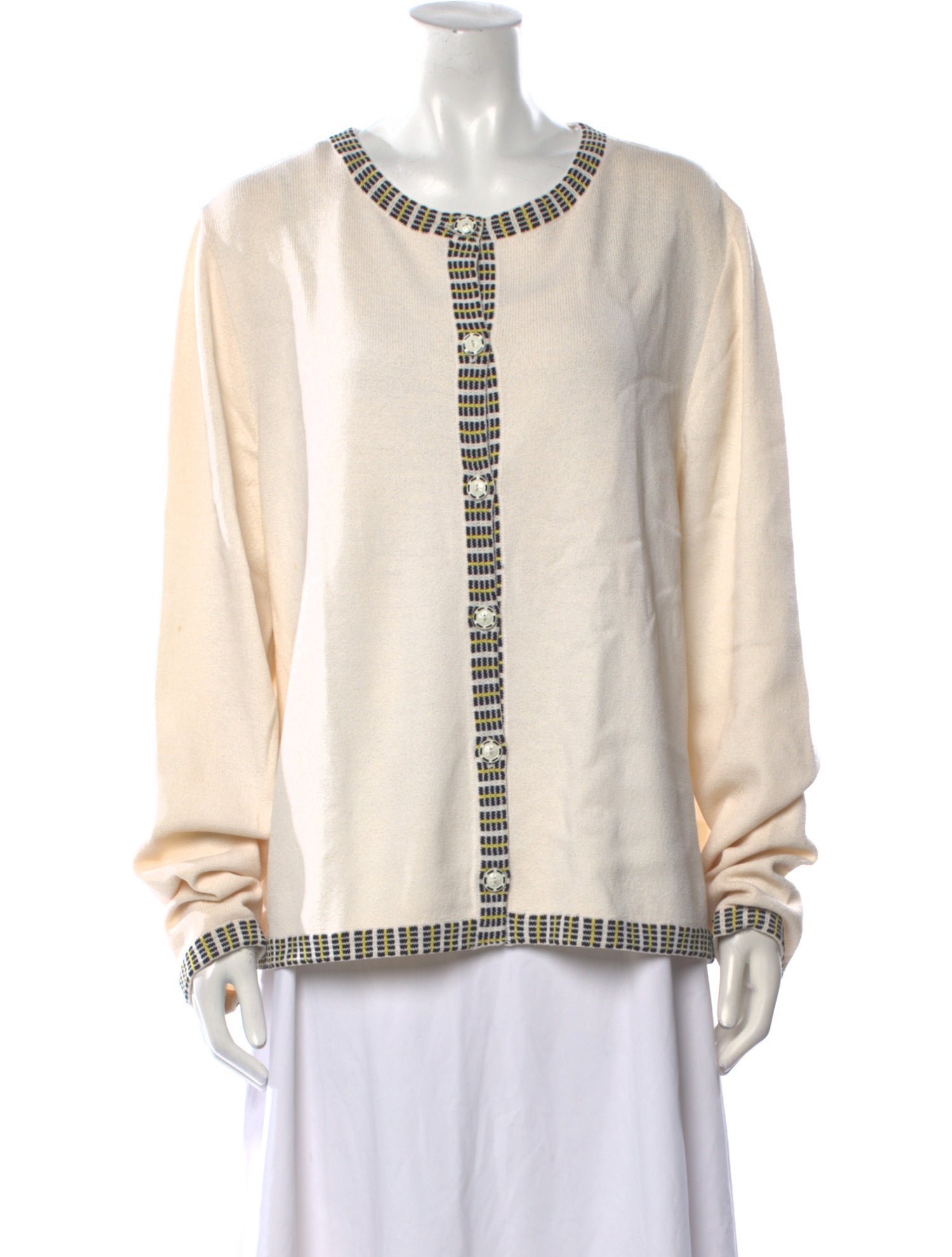 St. John Sport Wool Scoop Neck Sweater