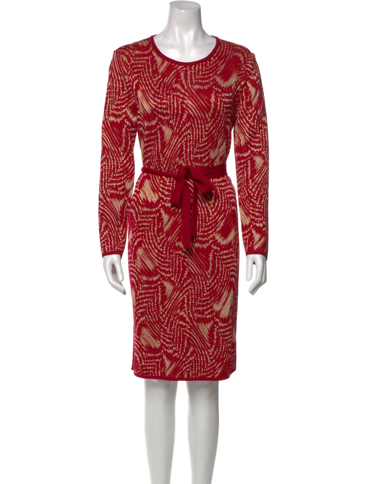 St. John Sport Printed Mini Dress