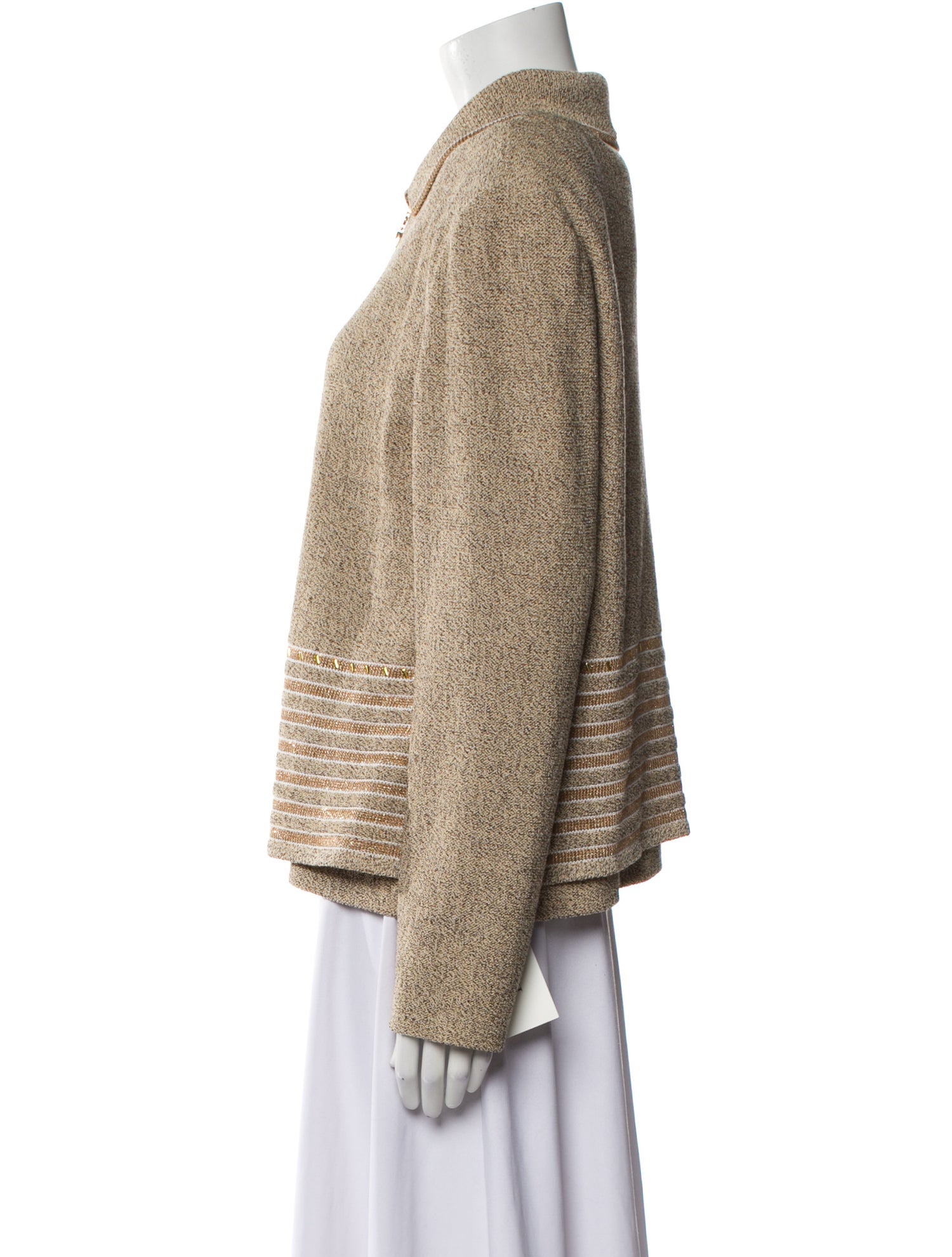 St. John Sport Wool Striped Set