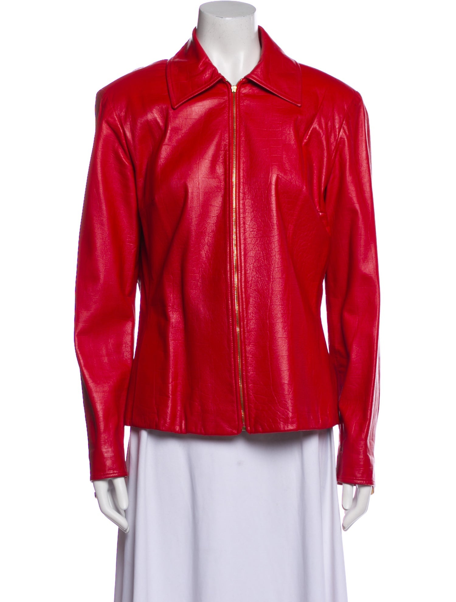 St. John Sport Leather Jacket