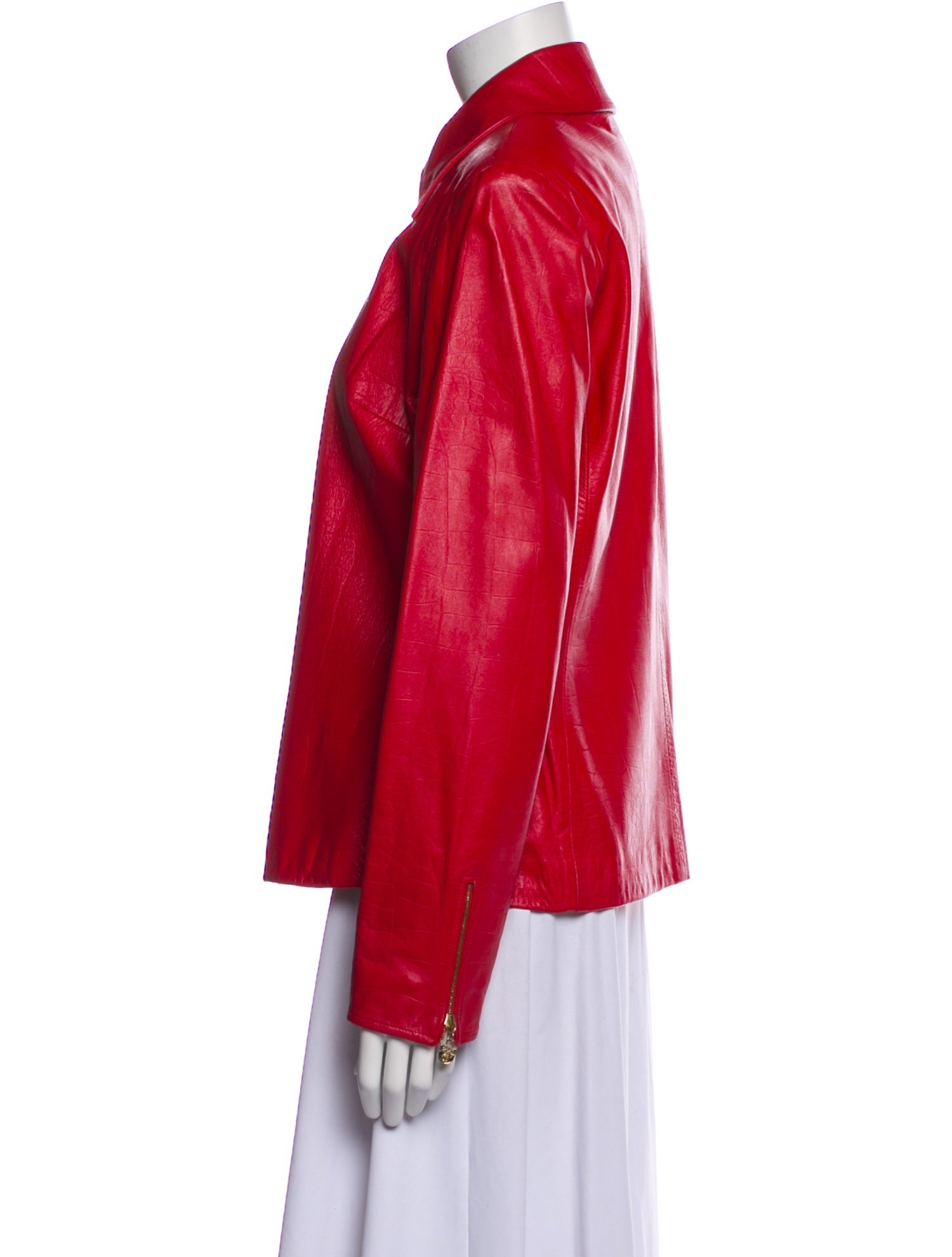 St. John Sport Leather Jacket