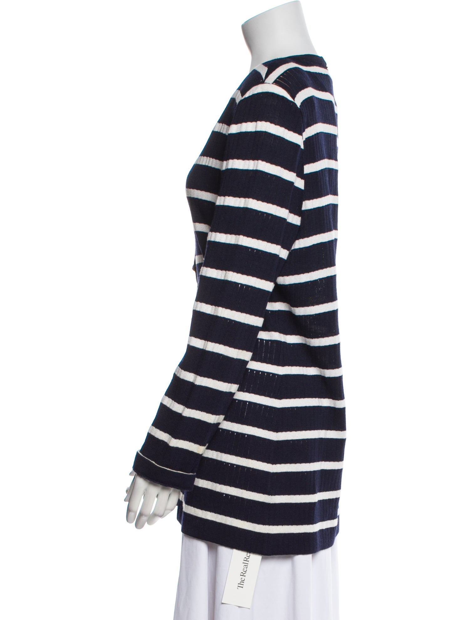 St. John Sport Wool Striped Evening Jacket
