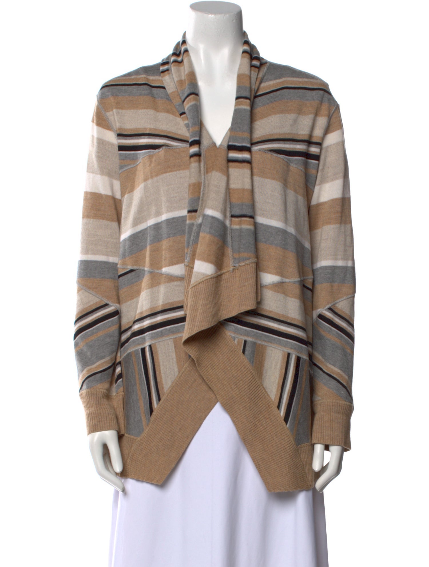 St. John Sport Wool Striped Sweater