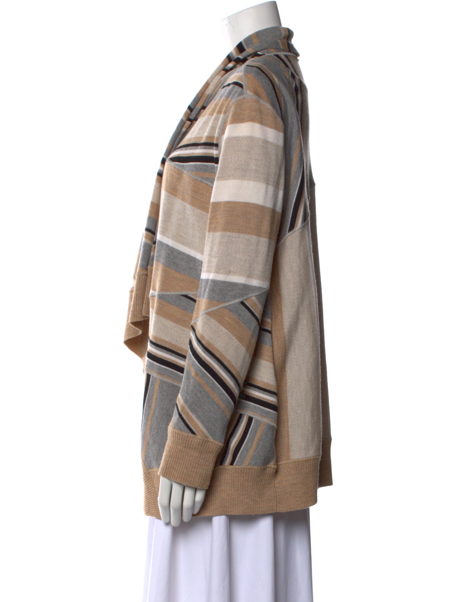 St. John Sport Wool Striped Sweater