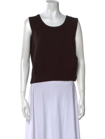 St. John Sport Wool Scoop Neck Sweater