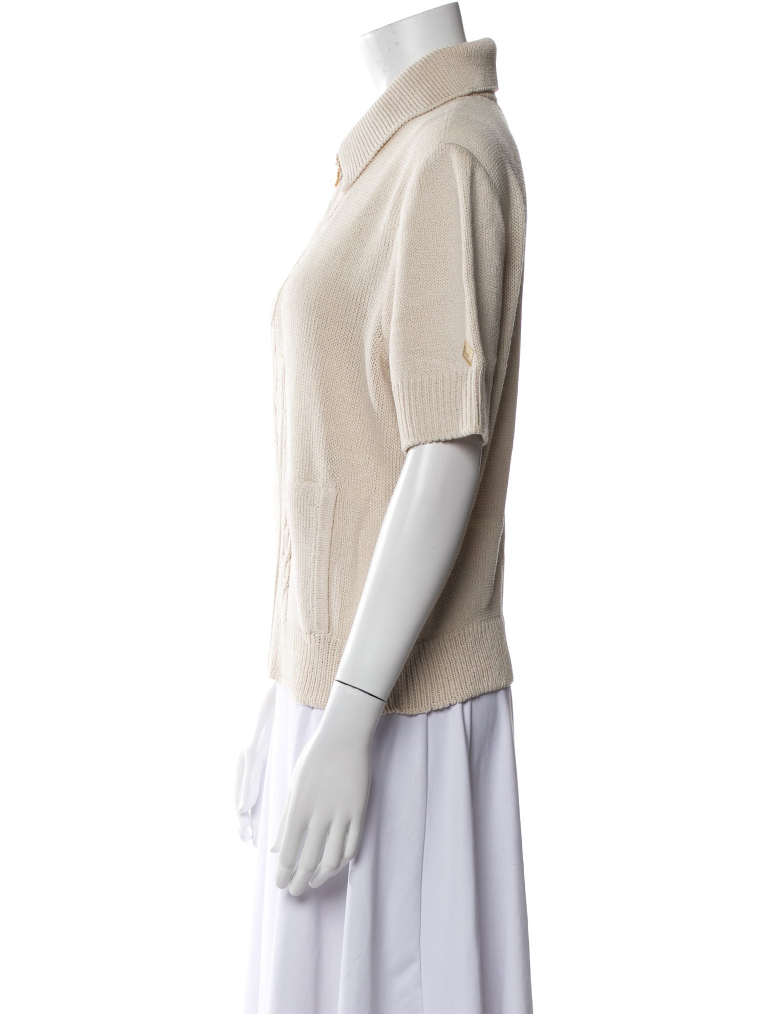 St. John Sport Wool Crew Neck Sweater