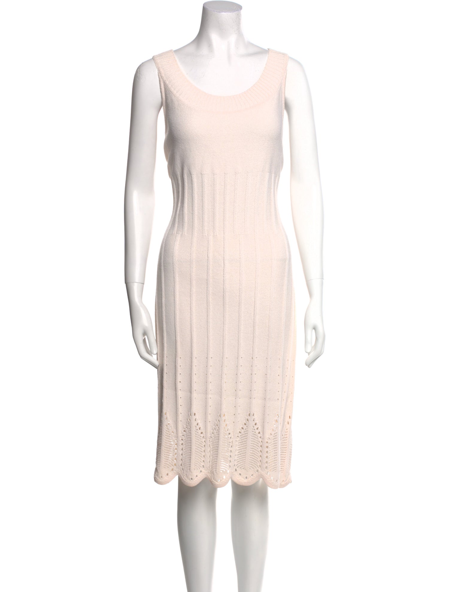St. John Sport Wool Knee-Length Dress