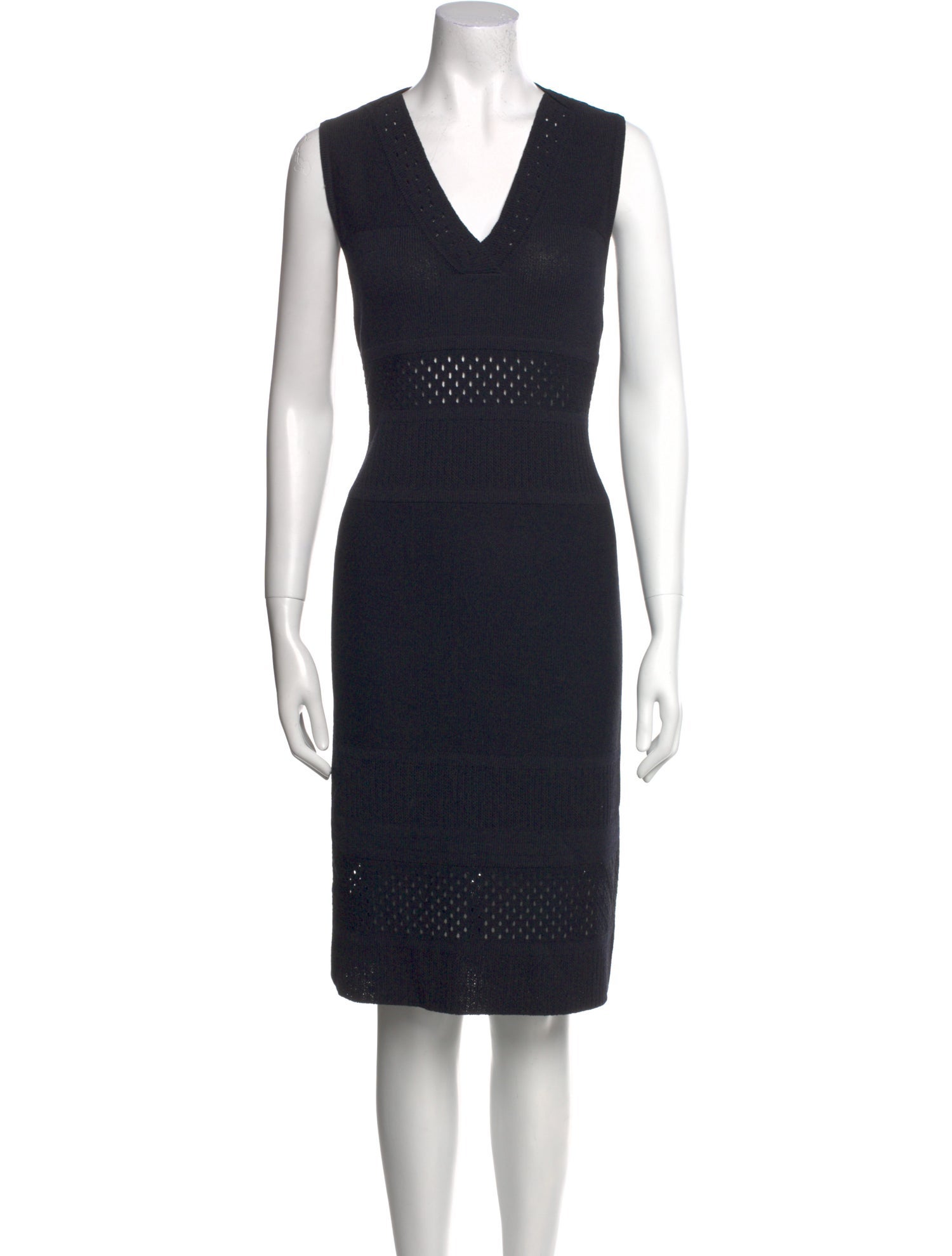 St. John Sport Wool Knee-Length Dress