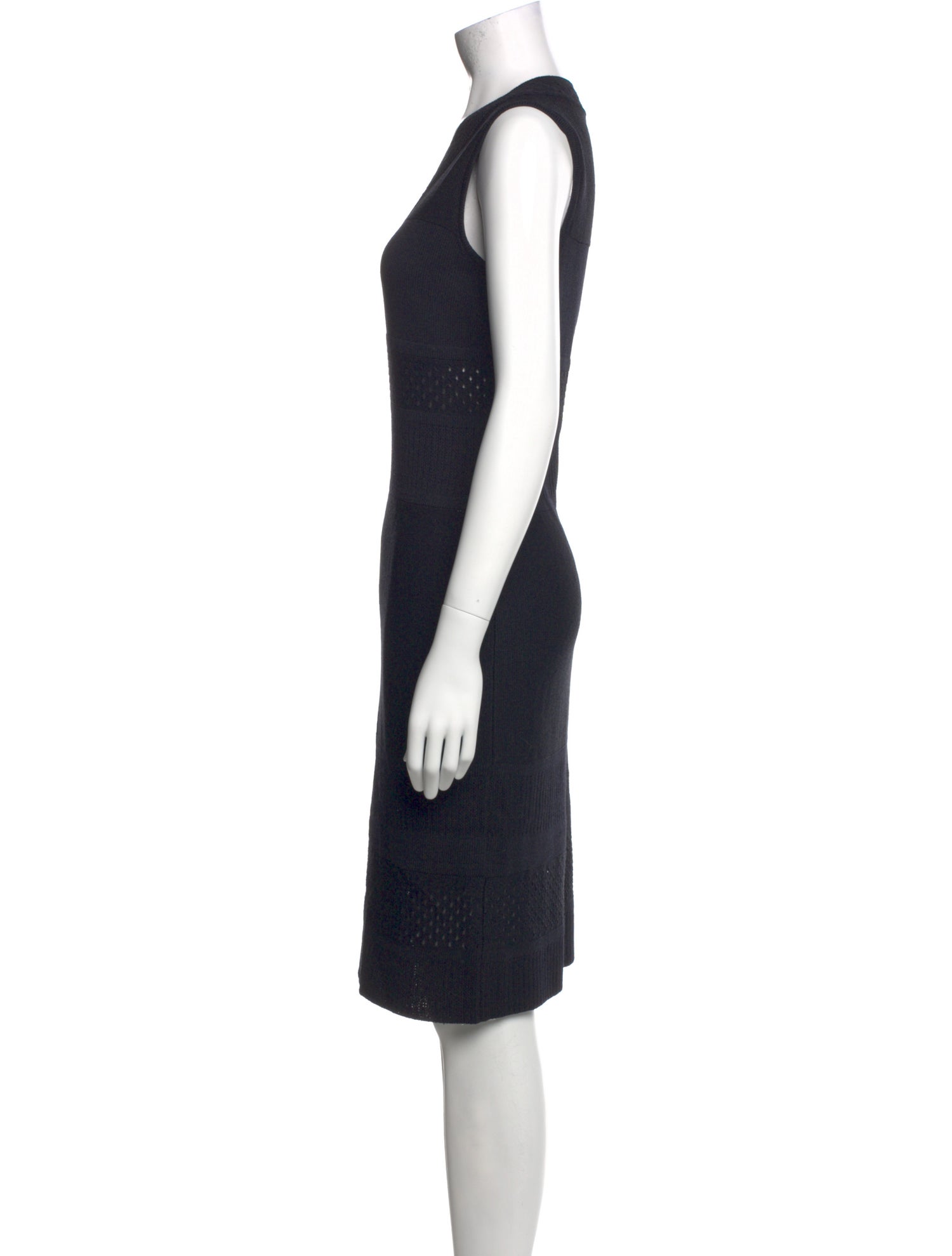 St. John Sport Wool Knee-Length Dress