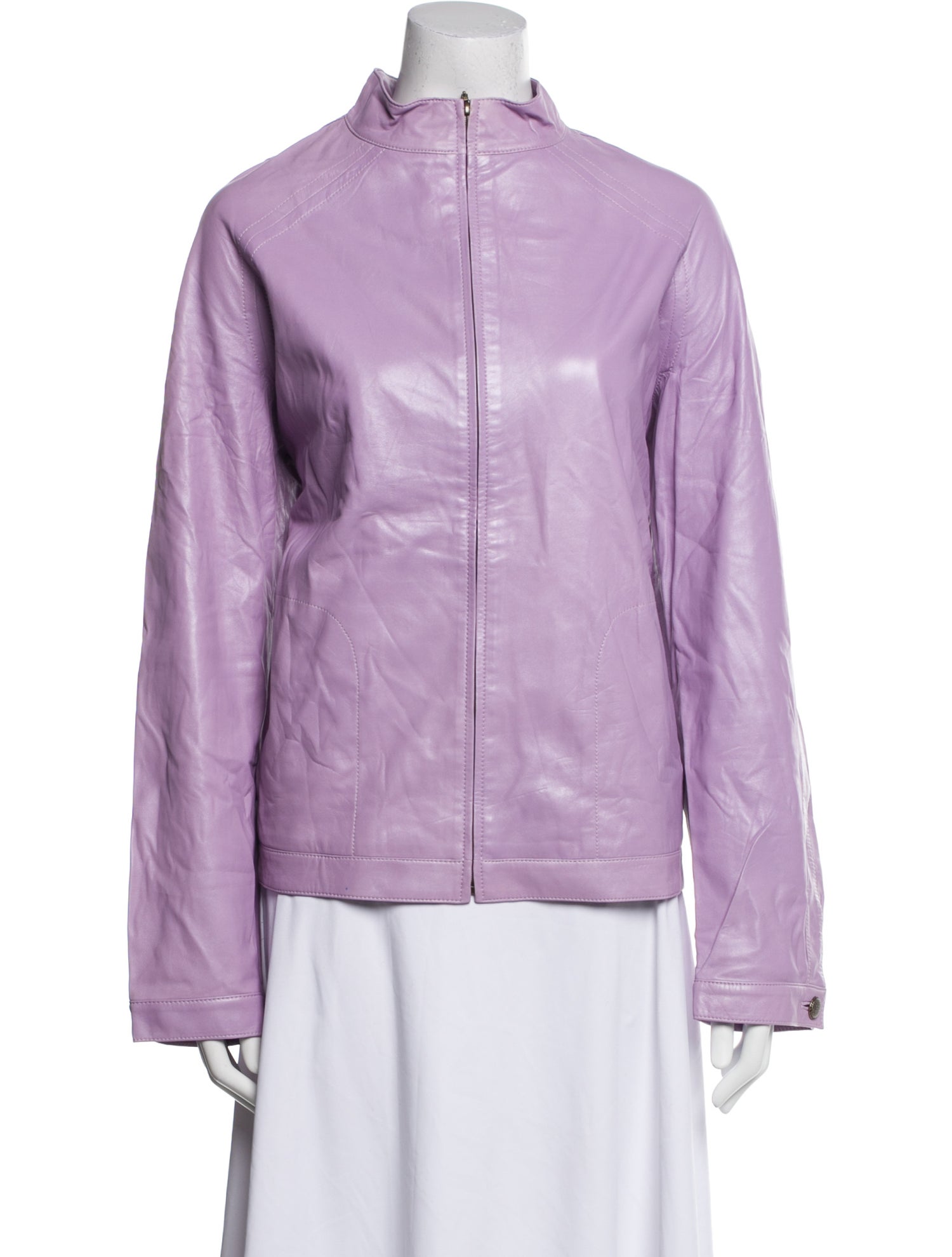 St. John Sport Leather Jacket