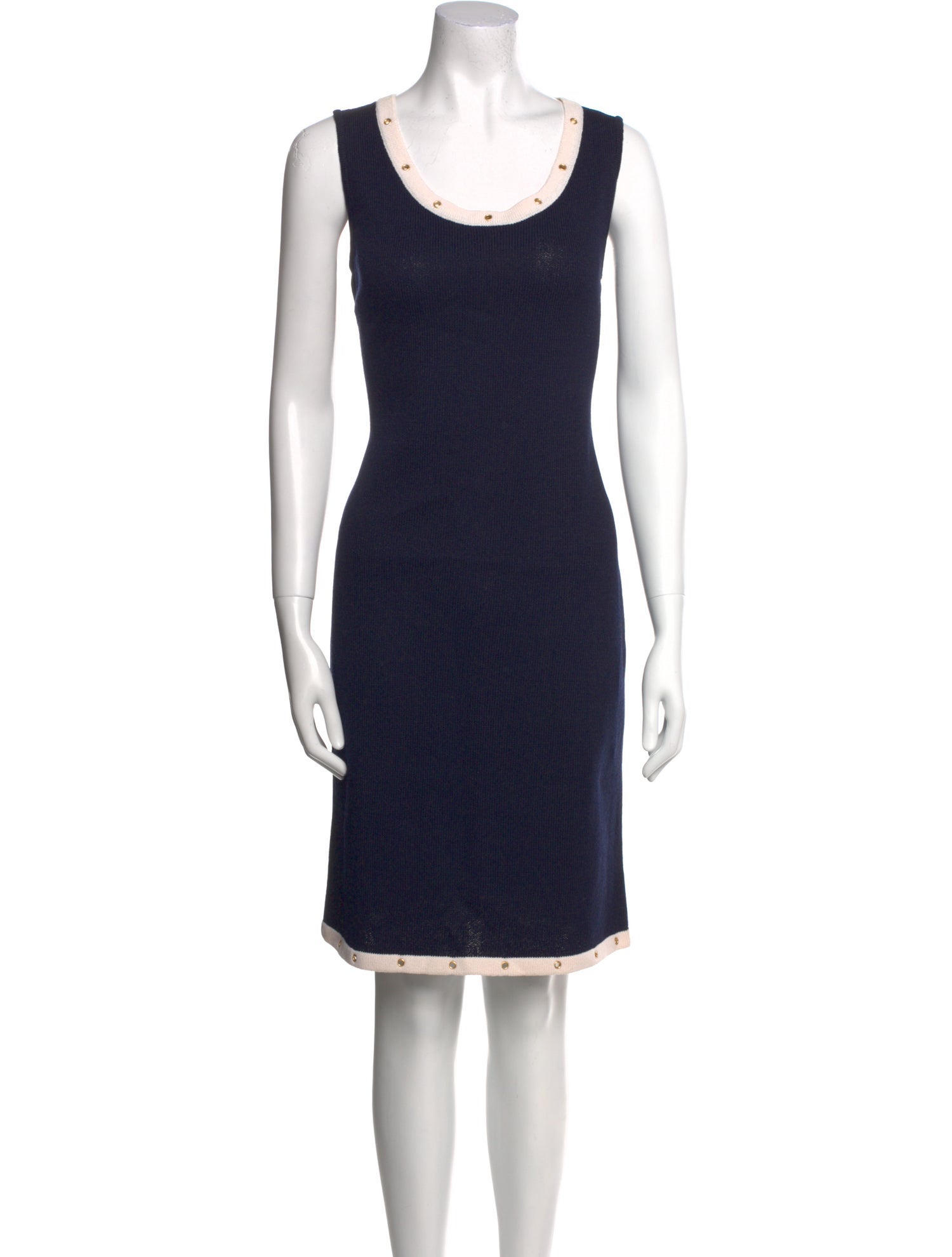 St. John Sport Wool Knee-Length Dress