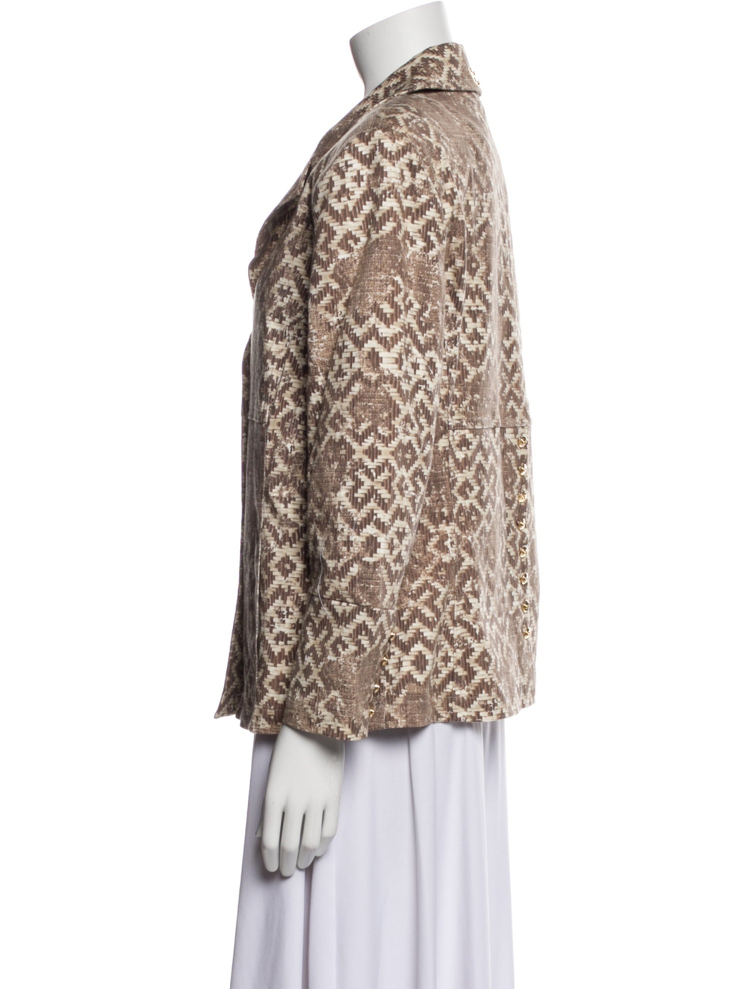 St. John Sport Printed Blazer