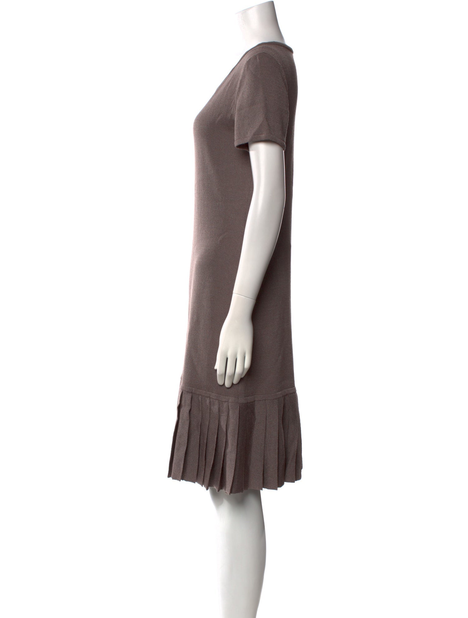 St. John Sport Wool Knee-Length Dress w/ Tags