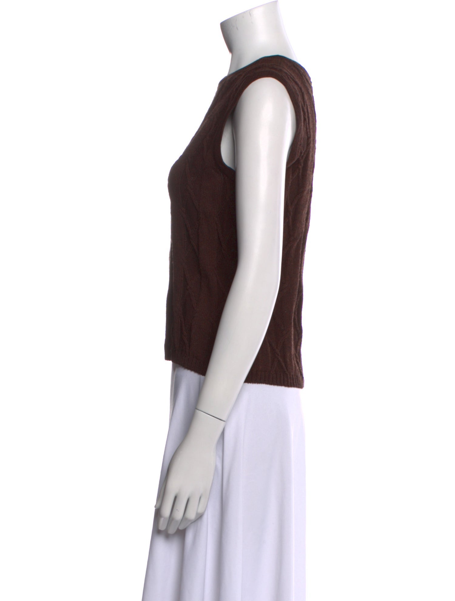 St. John Sport Wool Scoop Neck Sweater